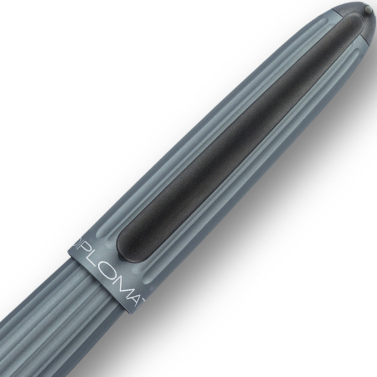 Diplomat Aero Grey Fountain Pen