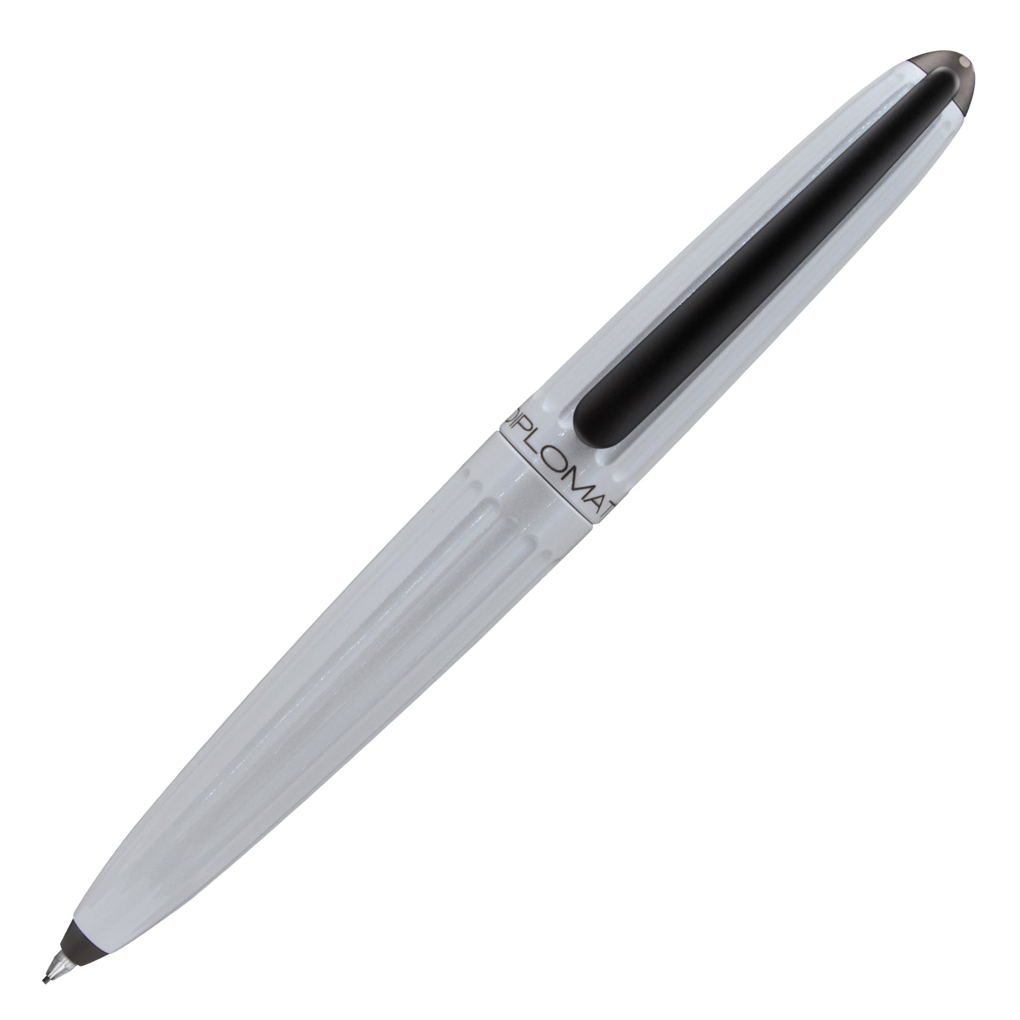 Diplomat Aero Lacquered White 0.7mm Mechanical Pencil
