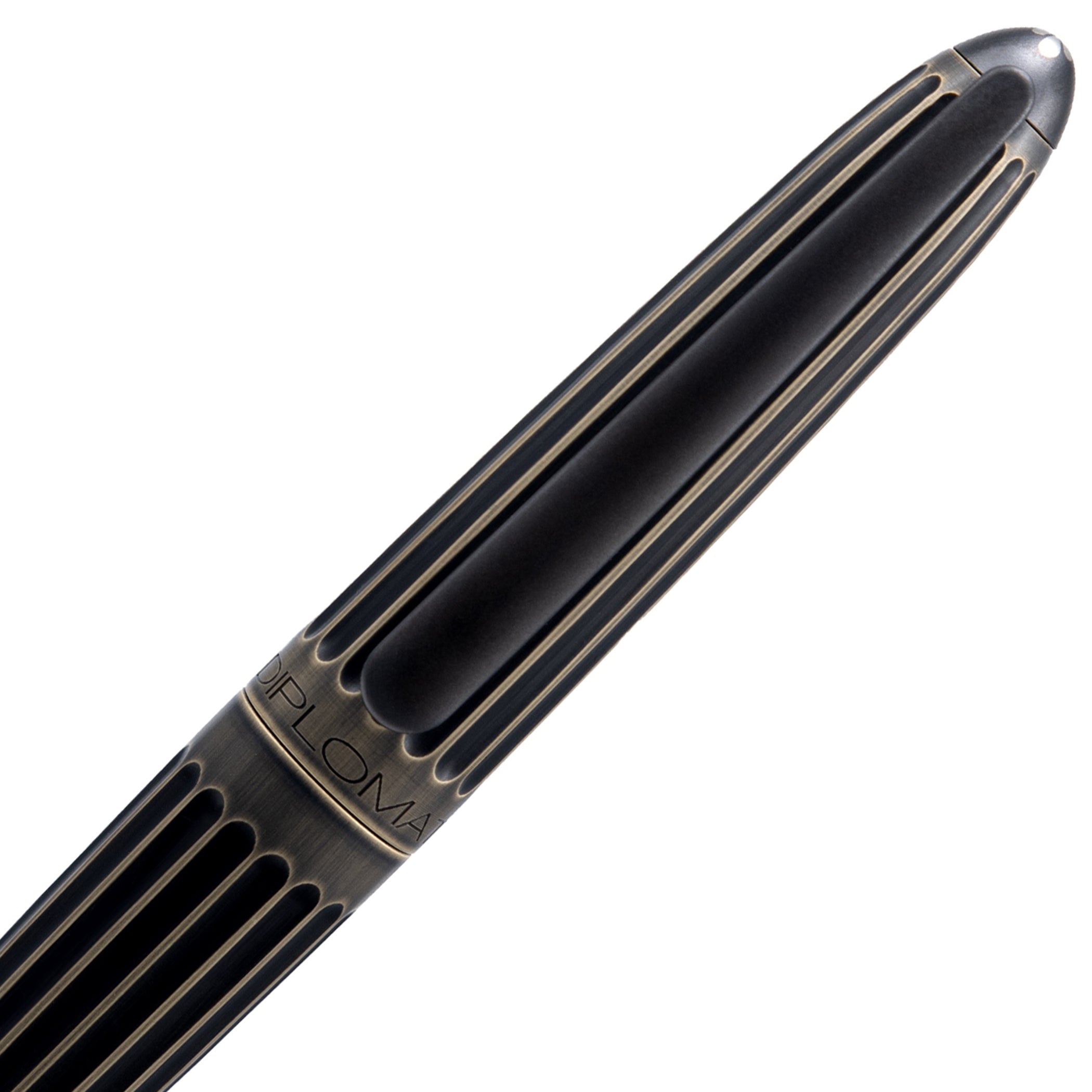 Diplomat Aero Oxyd Brass easyFLOW Ballpoint Pen