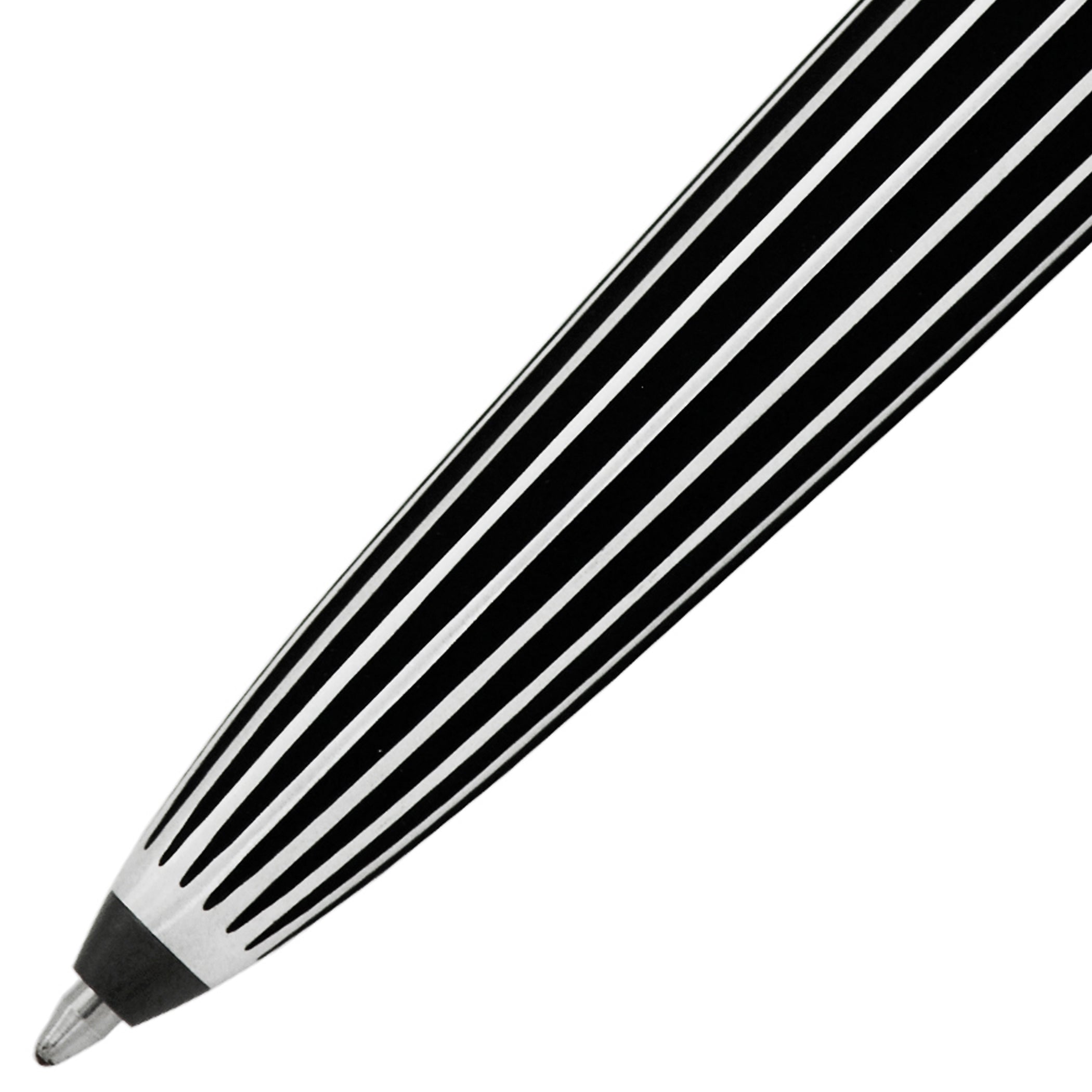 Diplomat Aero Stripes Black easyFLOW Ballpoint Pen