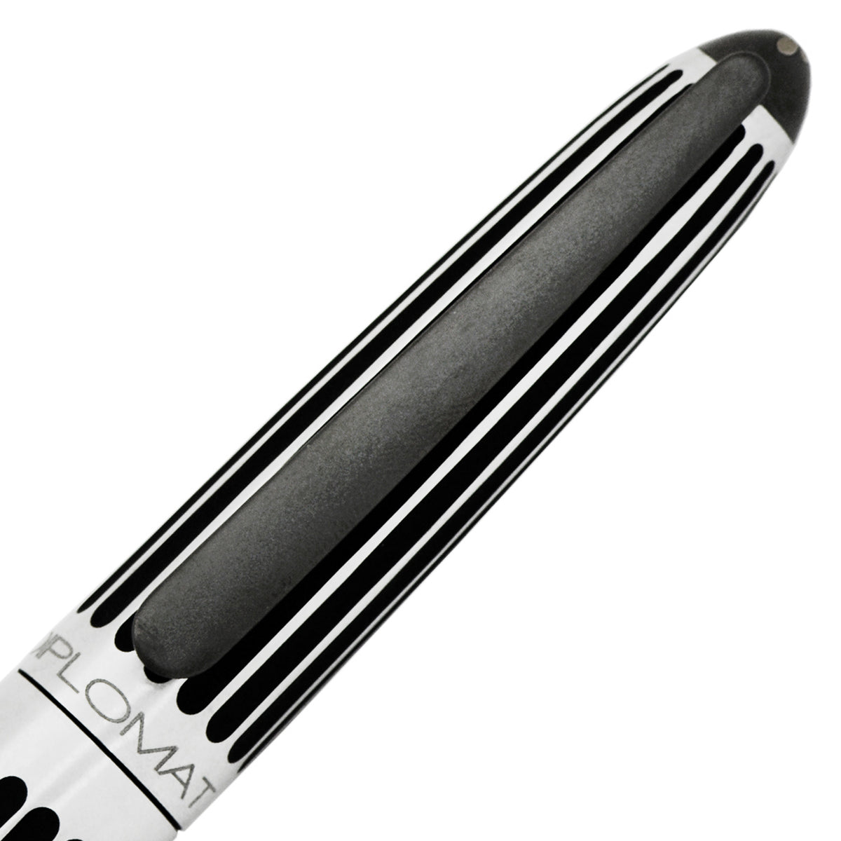 Diplomat Aero Stripes Black easyFLOW Ballpoint Pen