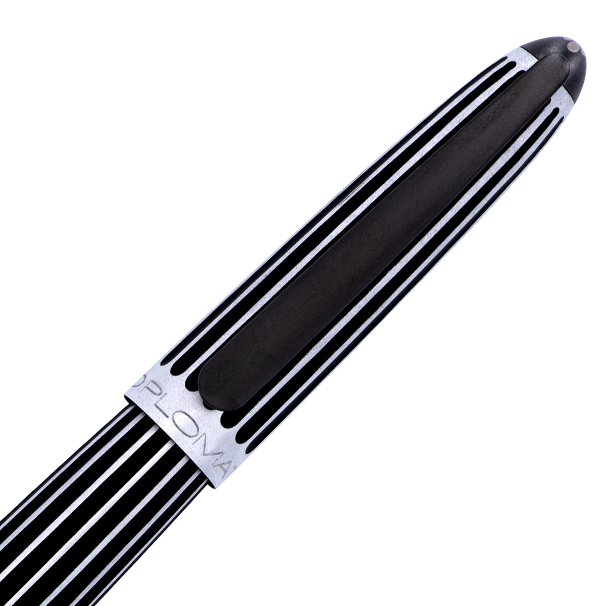 Diplomat Aero Stripes Black Fountain Pen