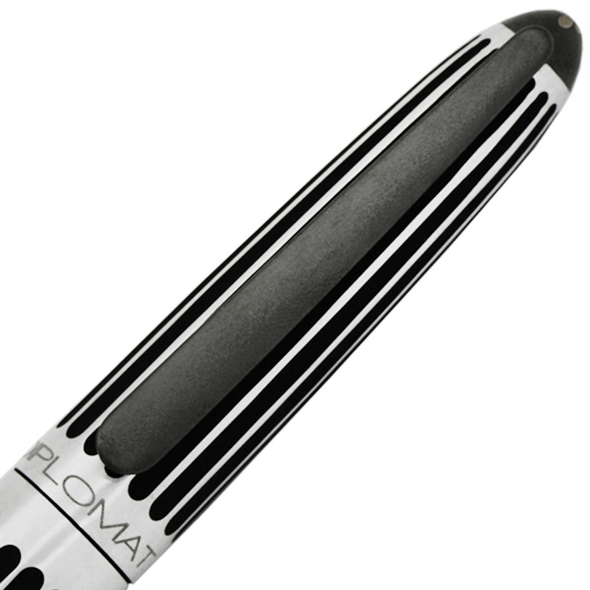 Diplomat Aero Stripes Black 0.7mm Mechanical Pencil