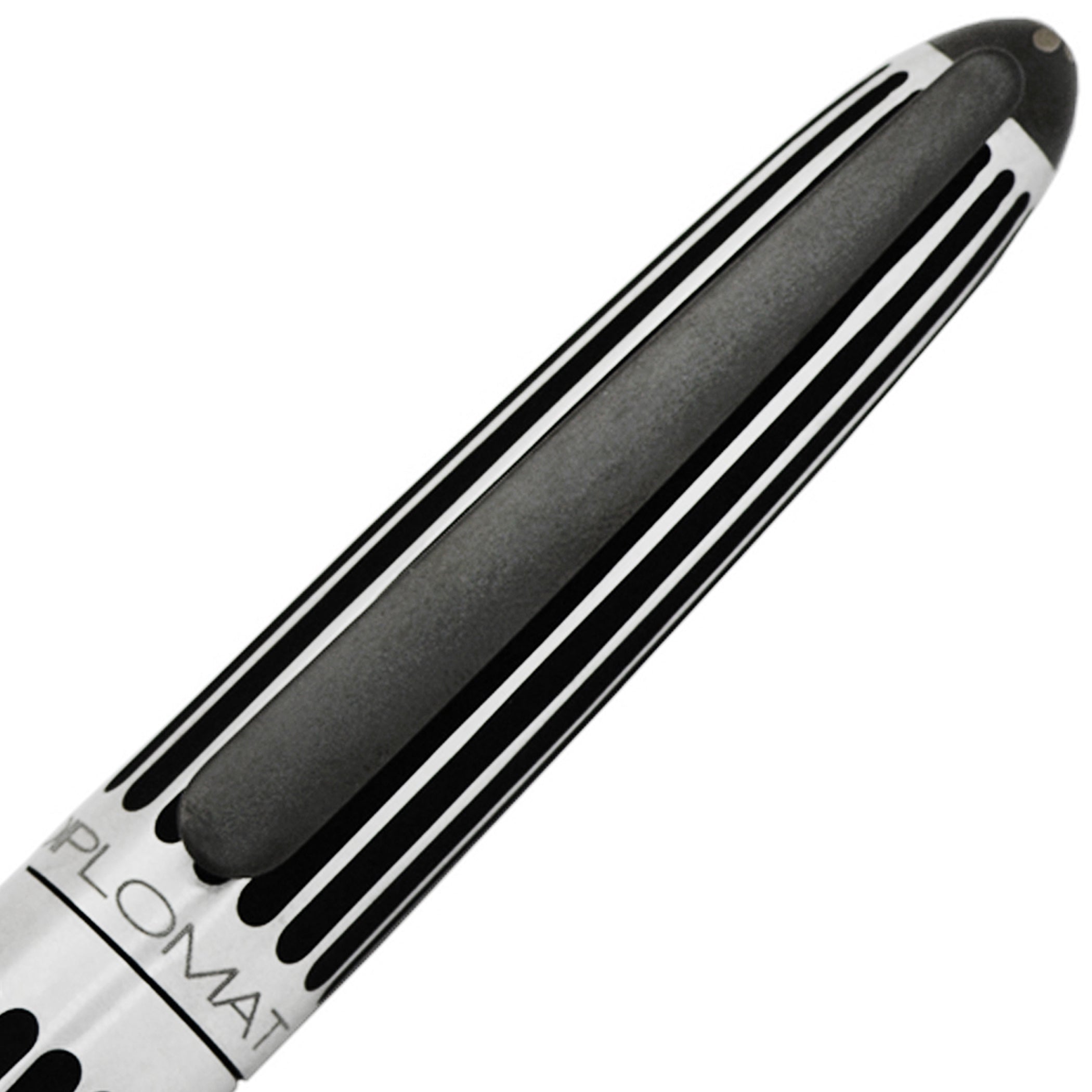 Diplomat Aero Stripes Black 0.7mm Mechanical Pencil