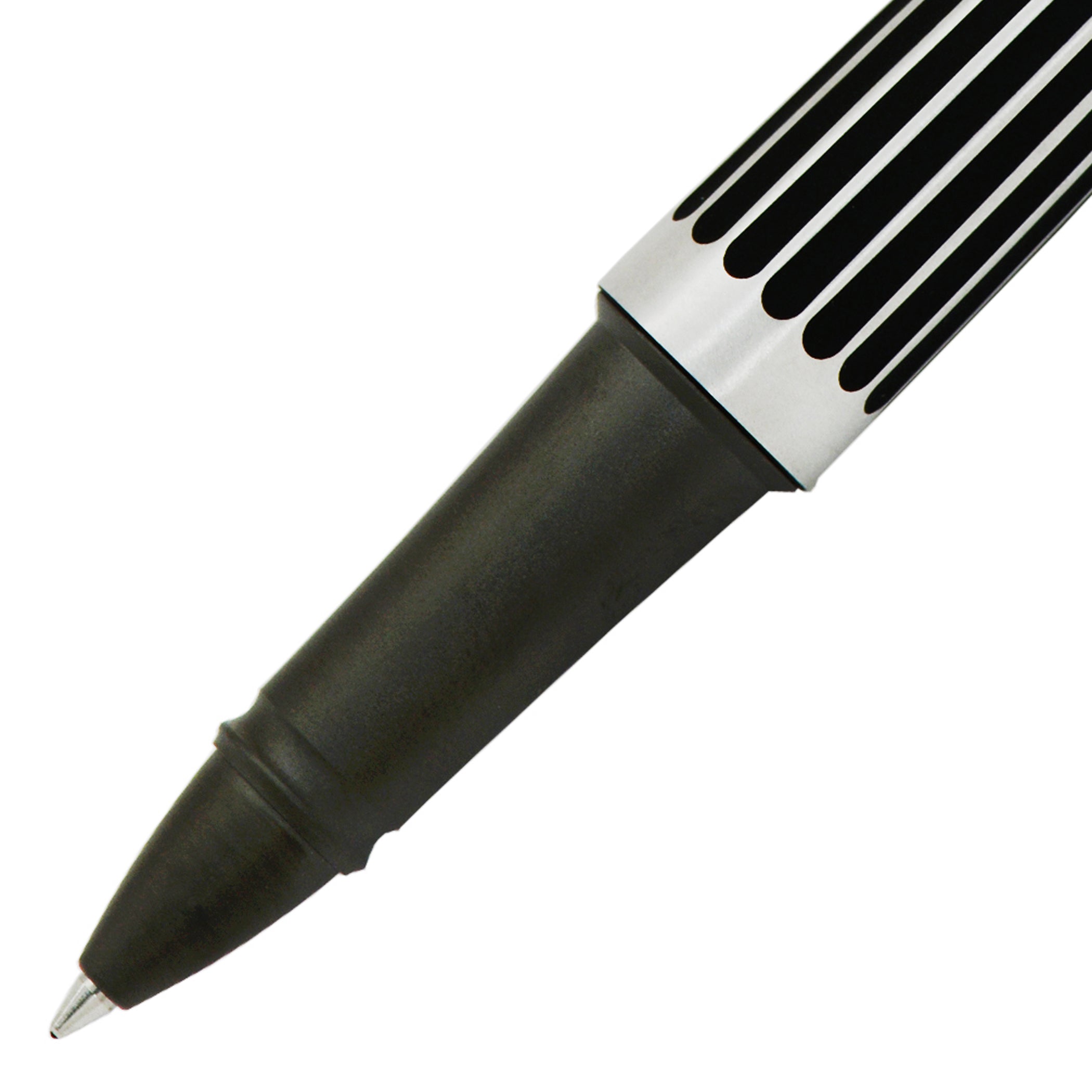 Diplomat Aero Stripes Black Rollerball Pen