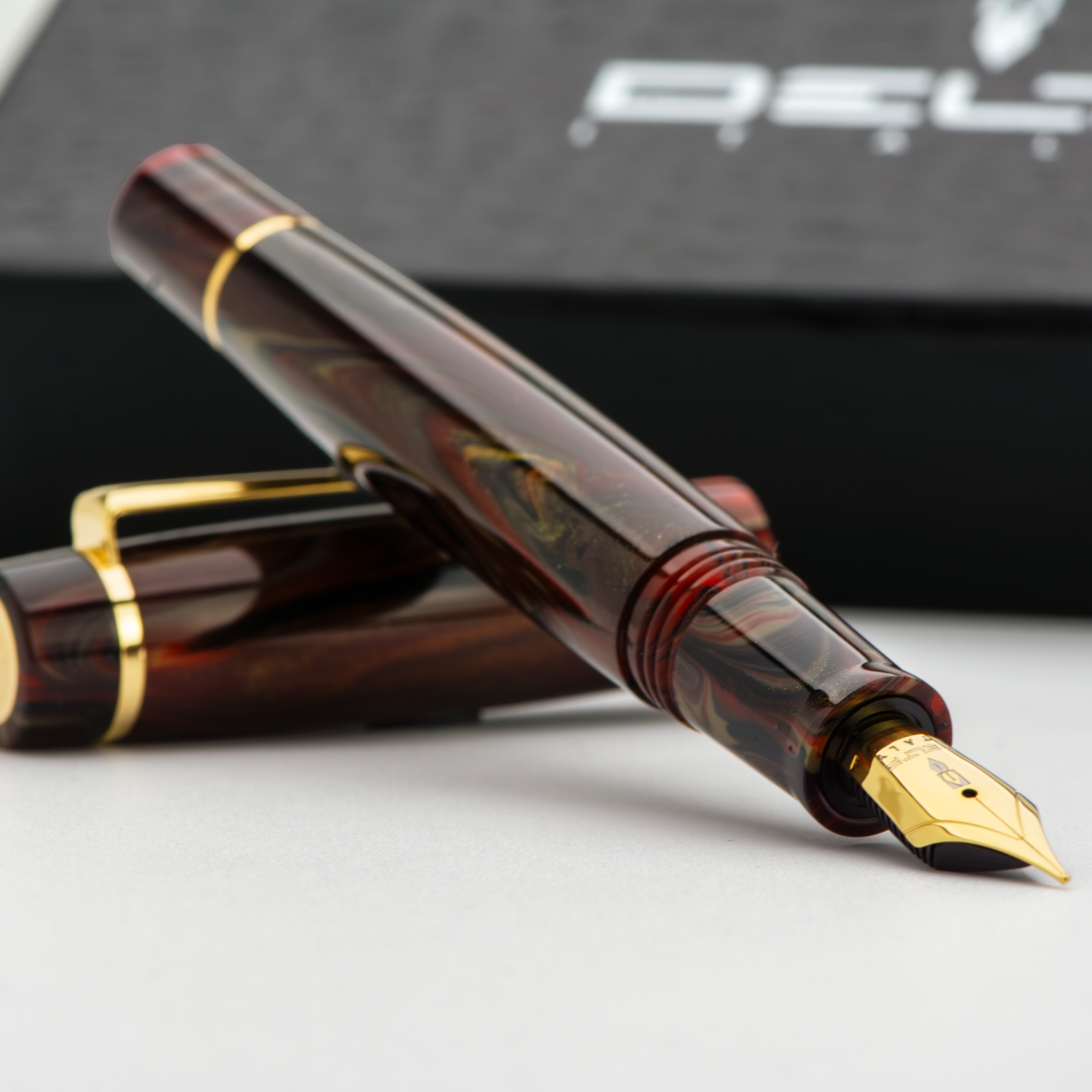Delta Signs of The Time Barocco Fountain Pen Stainless Steel Nib