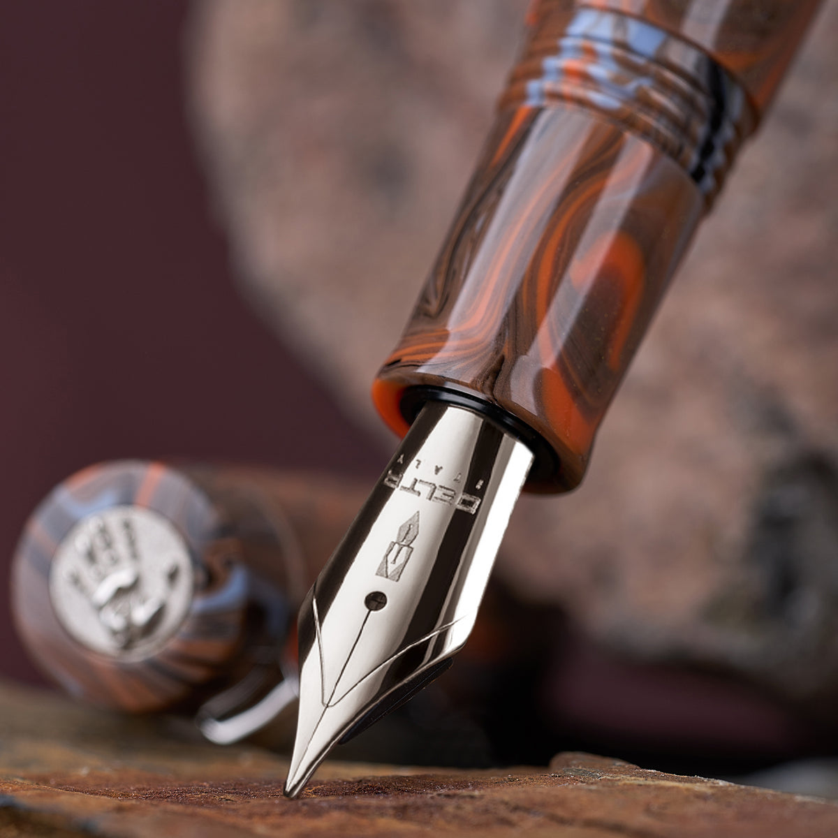 Delta Signs of the Time Cave Painting Fountain Pen
