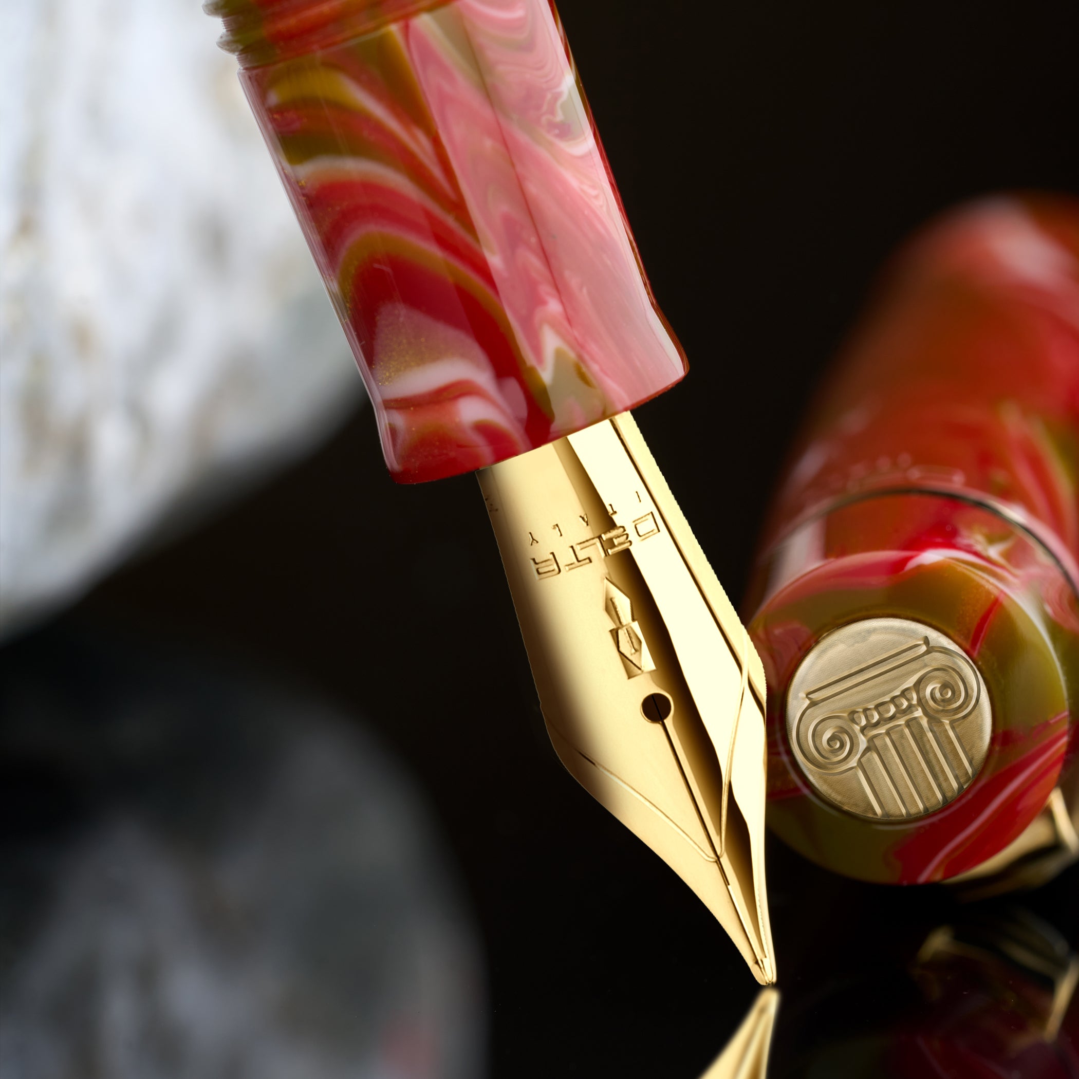 Delta Signs of The Time Classic Art Fountain Pen