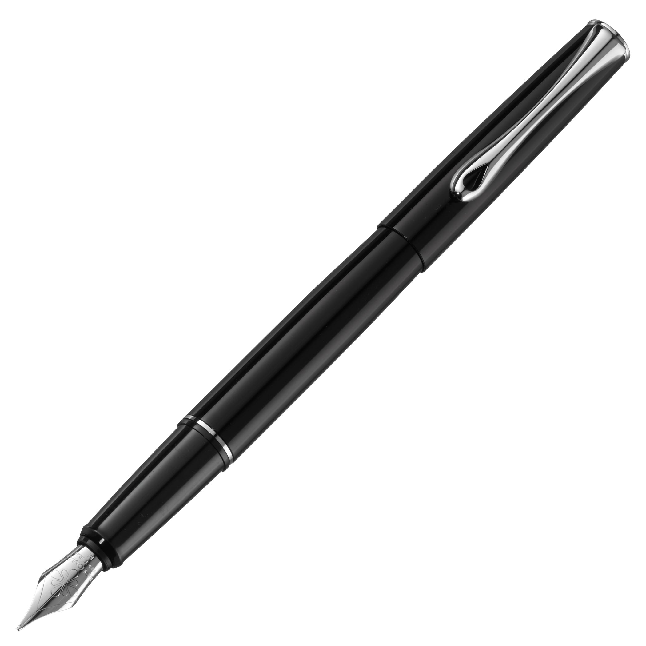 Diplomat Esteem Black Lacquer Fountain Pen