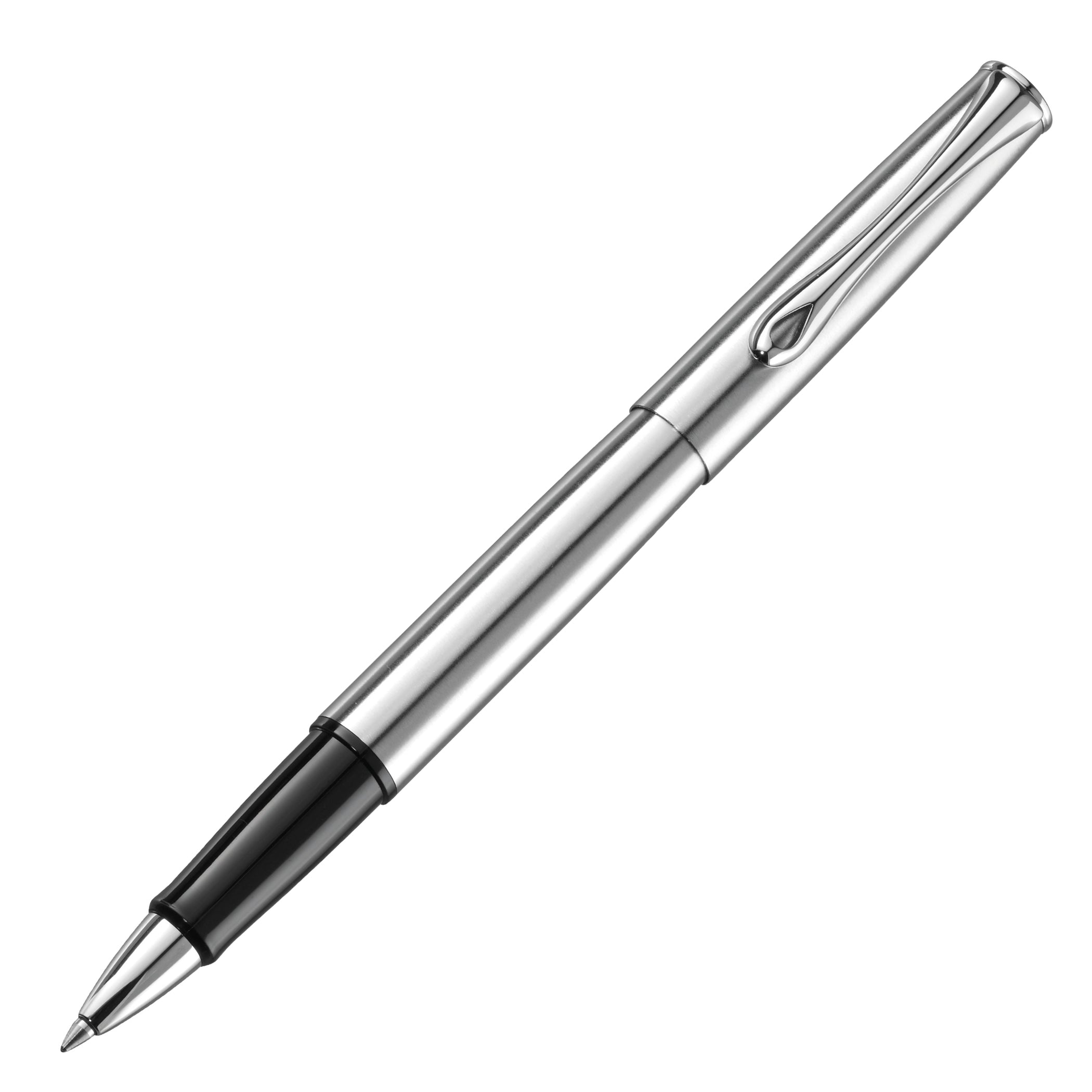 Diplomat Esteem Matte Chrome Rollerball Pen