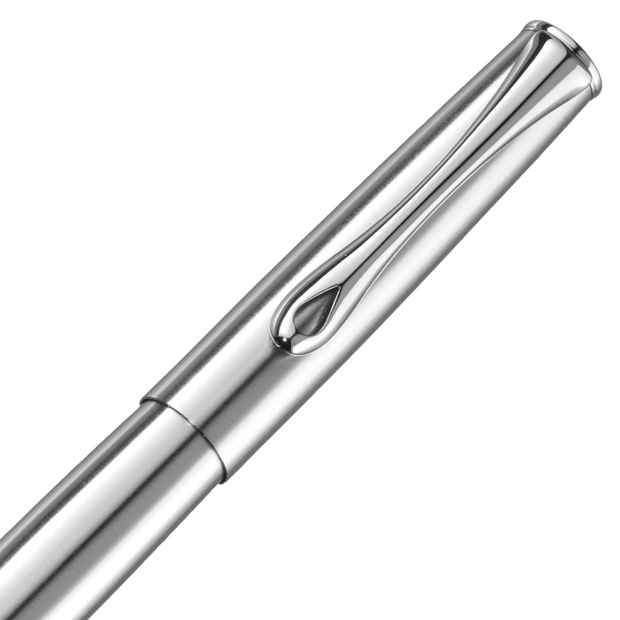 Diplomat Esteem Matte Chrome Rollerball Pen