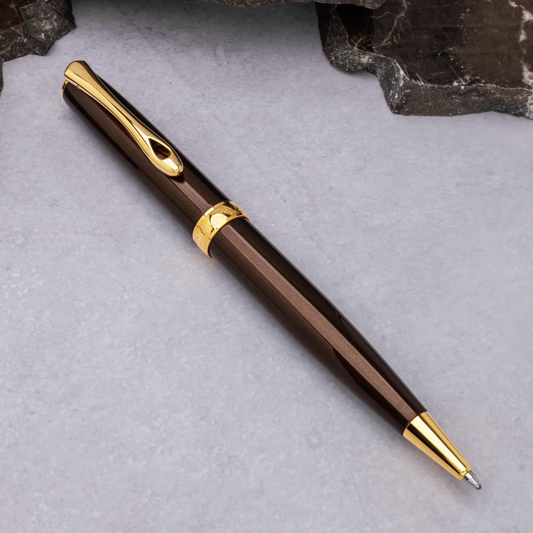 Diplomat Excellence A2 Marrakesh with Gold Trim easyFLOW Ballpoint Pen