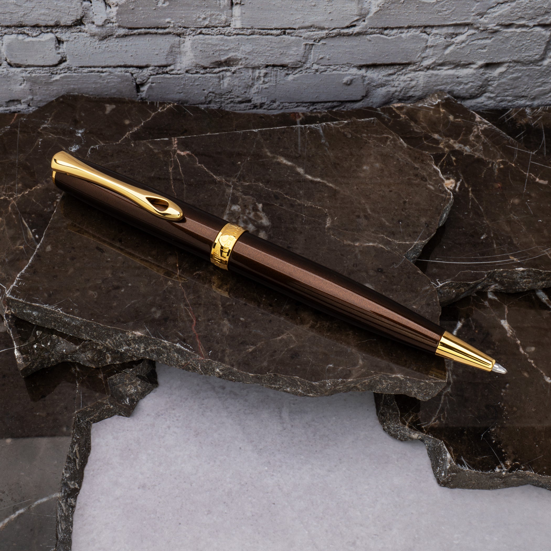 Diplomat Excellence A2 Marrakesh with Gold Trim easyFLOW Ballpoint Pen