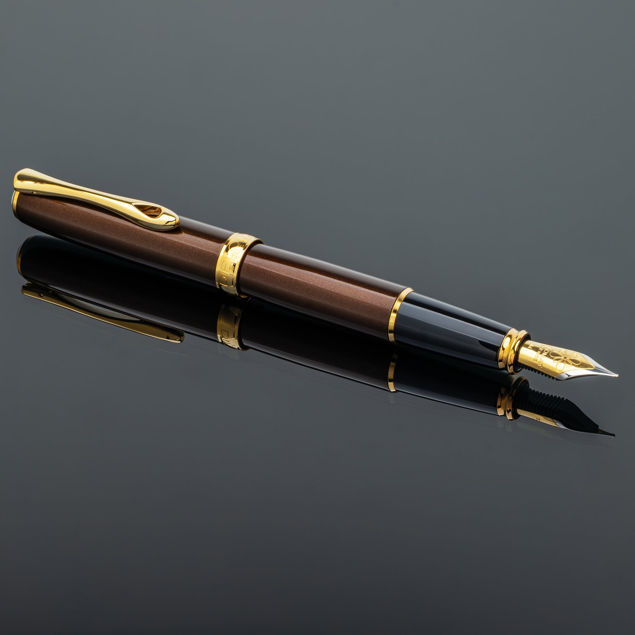 Diplomat Excellence A2 Marrakesh with Gold Trim Fountain Pen