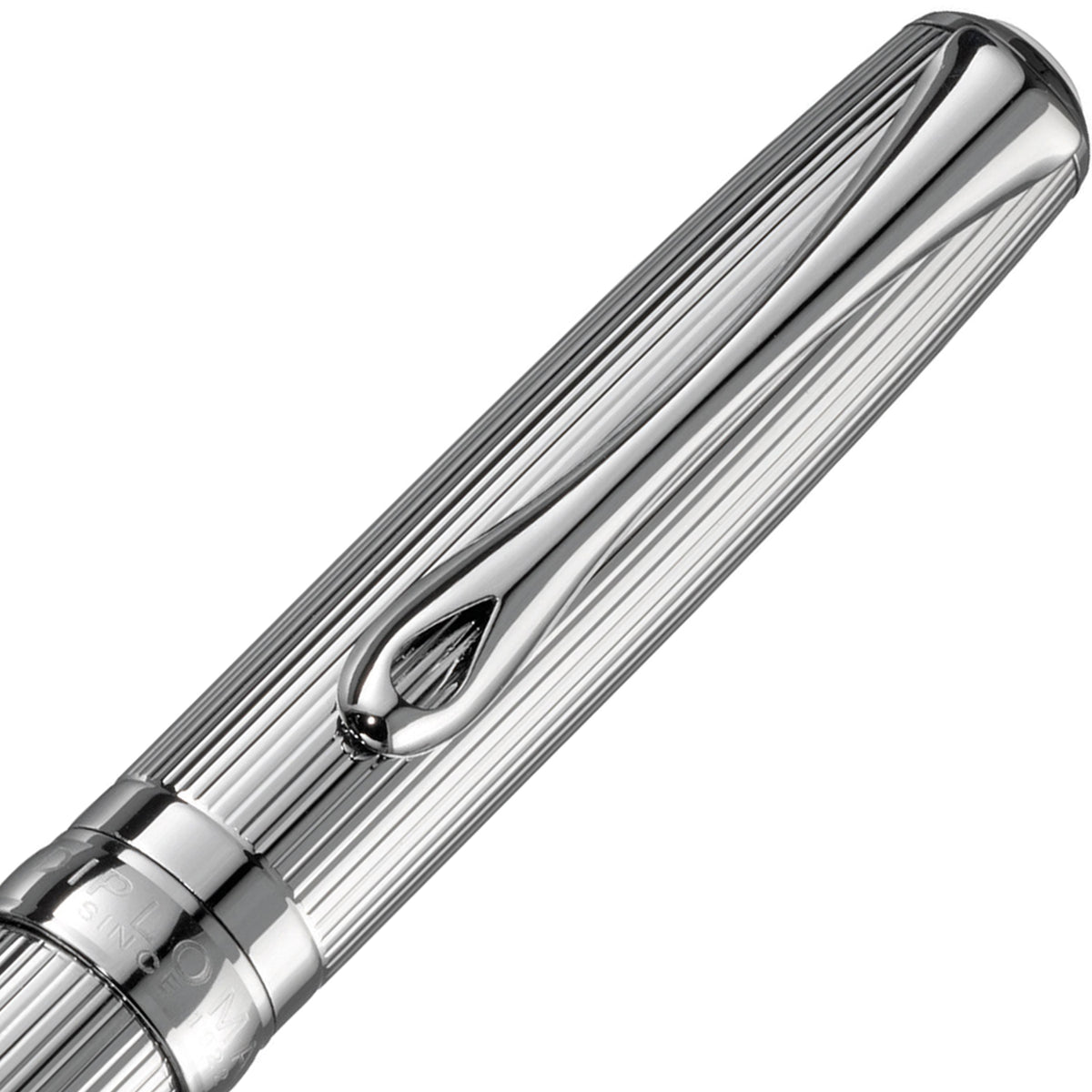 Diplomat Excellence A2 Guilloche Black/Chrome 0.7 mm Mechanical Pencil