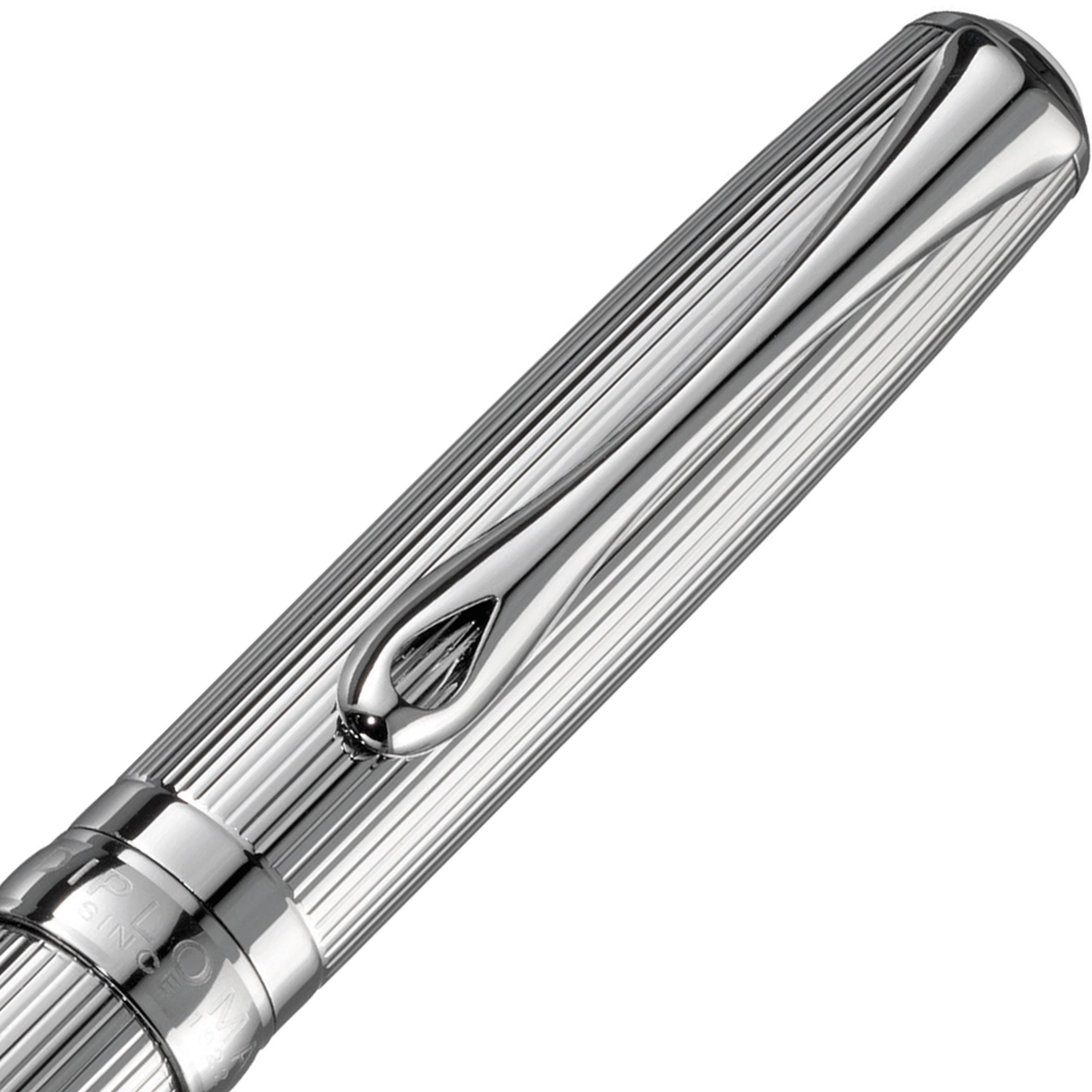 Diplomat Excellence A2 Guilloche Black/Chrome 0.7 mm Mechanical Pencil