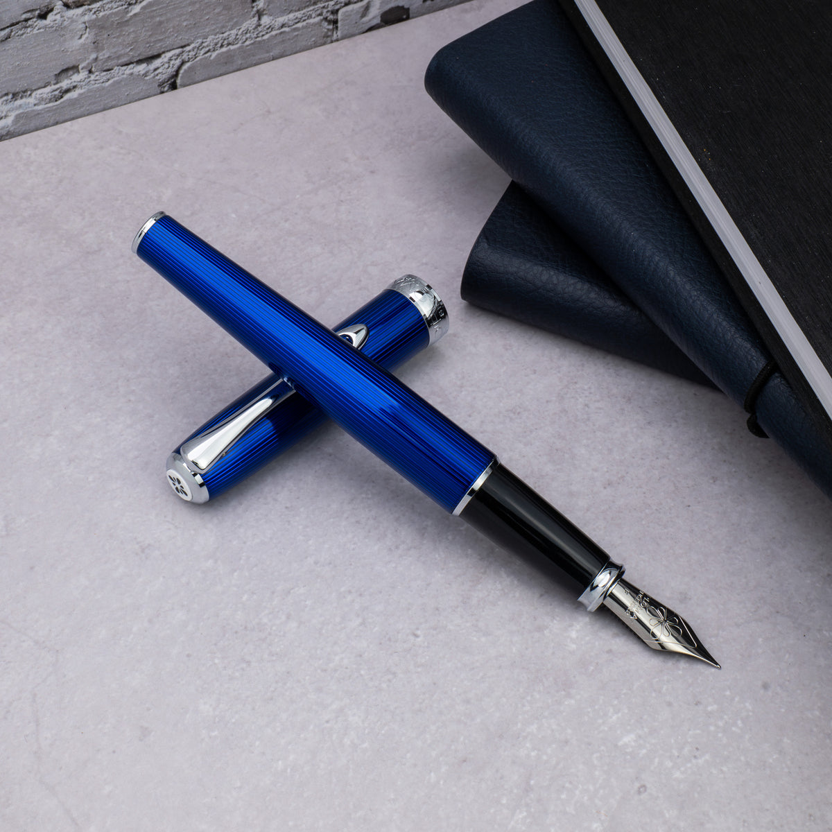 Diplomat Excellence A2 Skyline Blue Fountain Pen