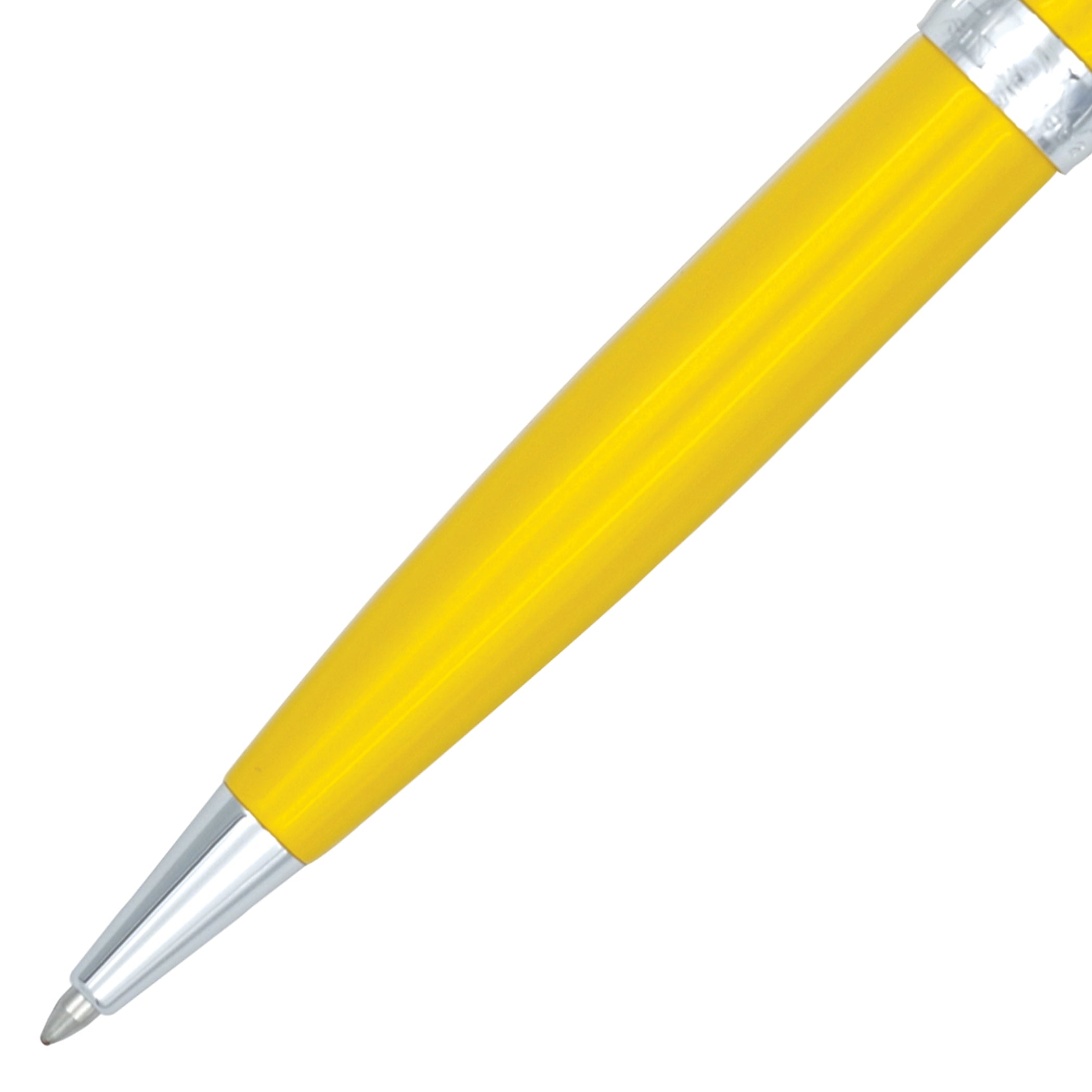 Diplomat Excellence A2 Yellow Chrome easyFLOW Ballpoint Pen