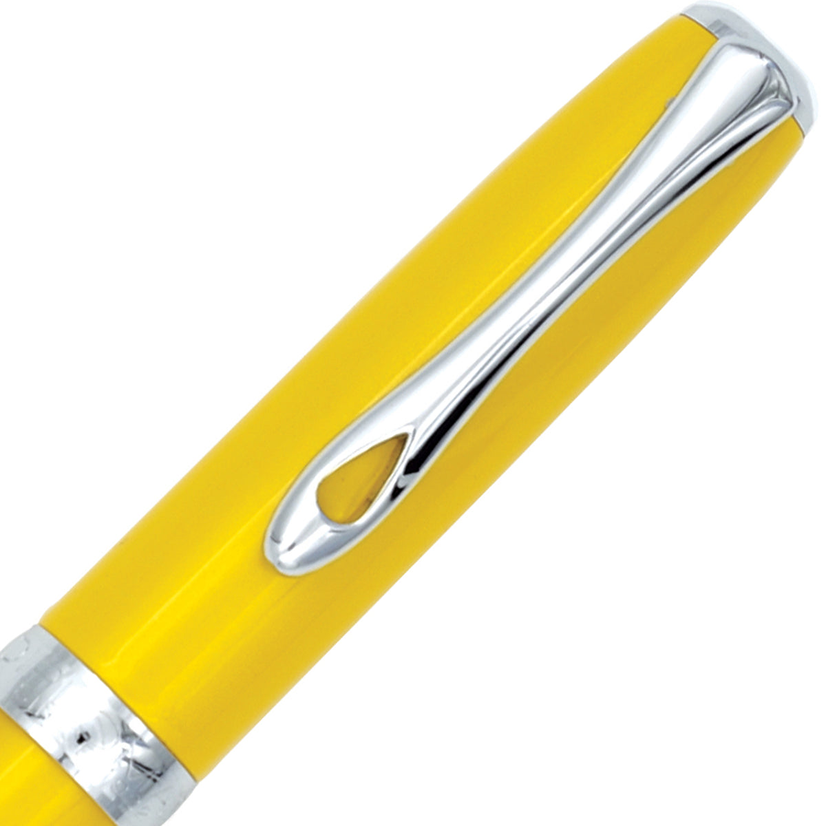 Diplomat Excellence A2 Yellow Chrome Fountain Pen