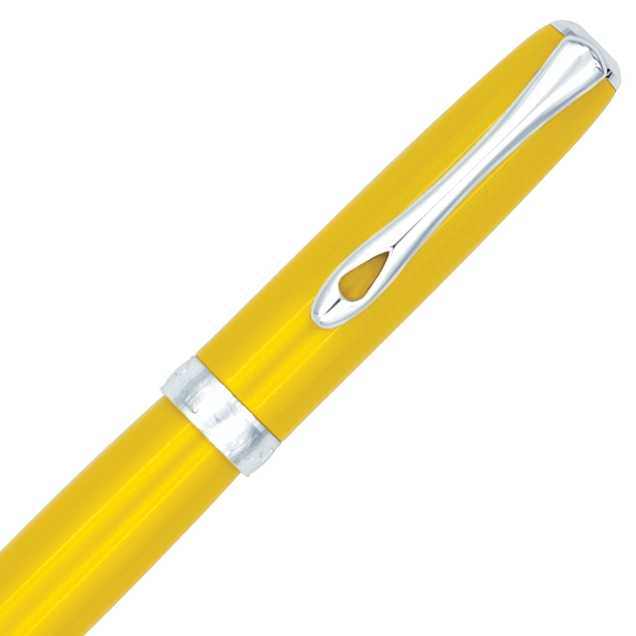 Diplomat Excellence A2 Yellow Chrome Rollerball Pen