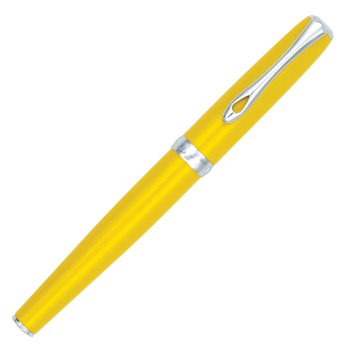 Diplomat Excellence A2 Yellow Chrome Rollerball Pen