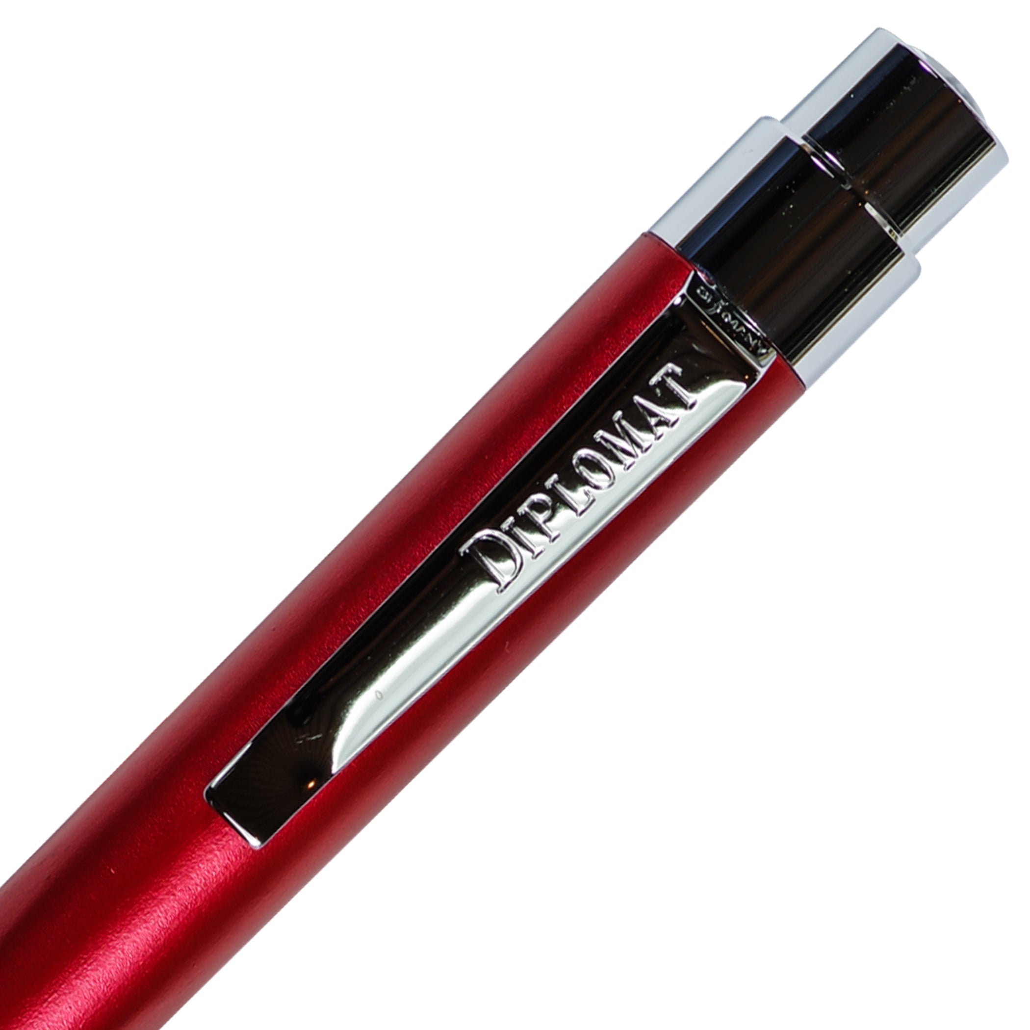 Diplomat Magnum Burned Red Ballpoint Pen