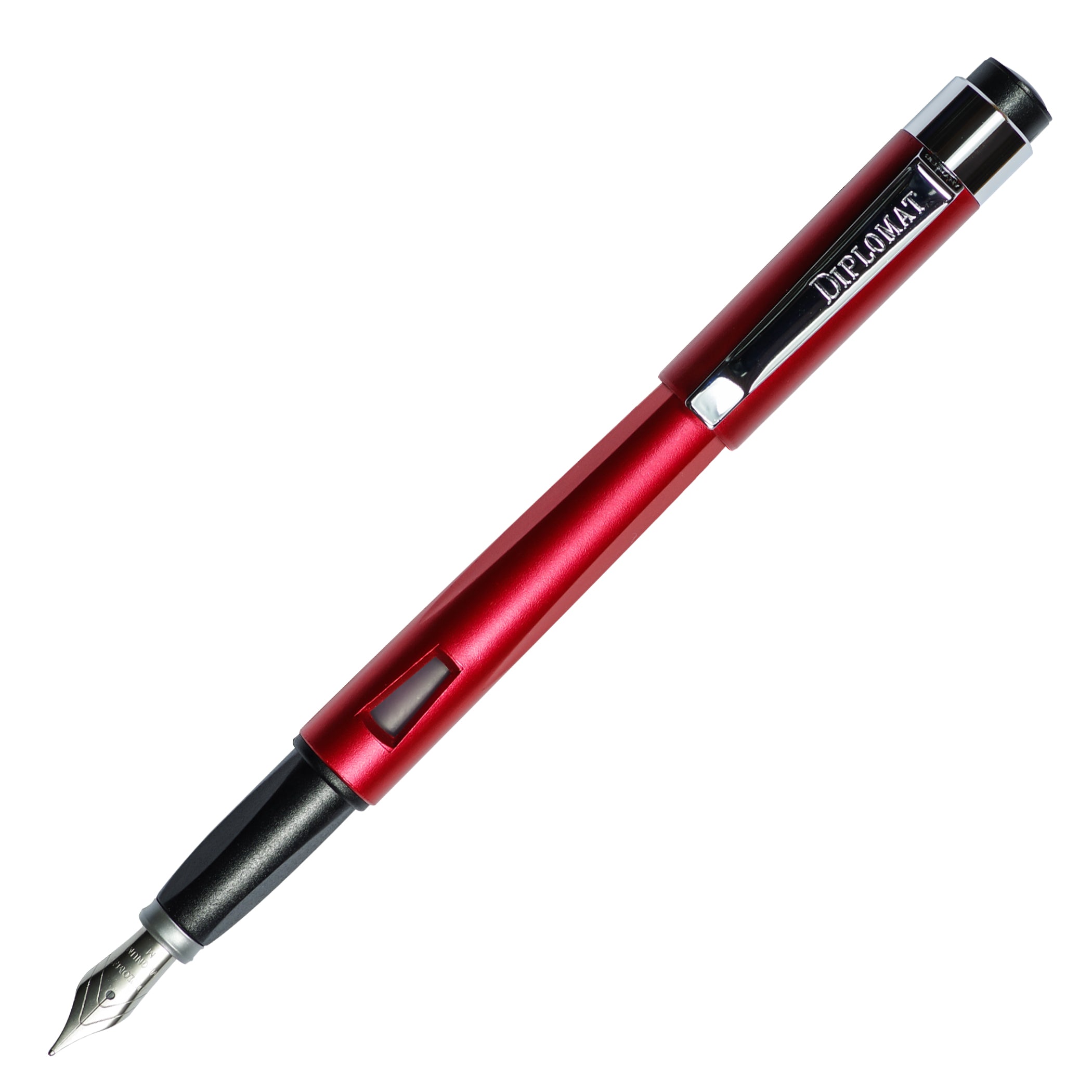 Diplomat Magnum Burned Red Fountain Pen