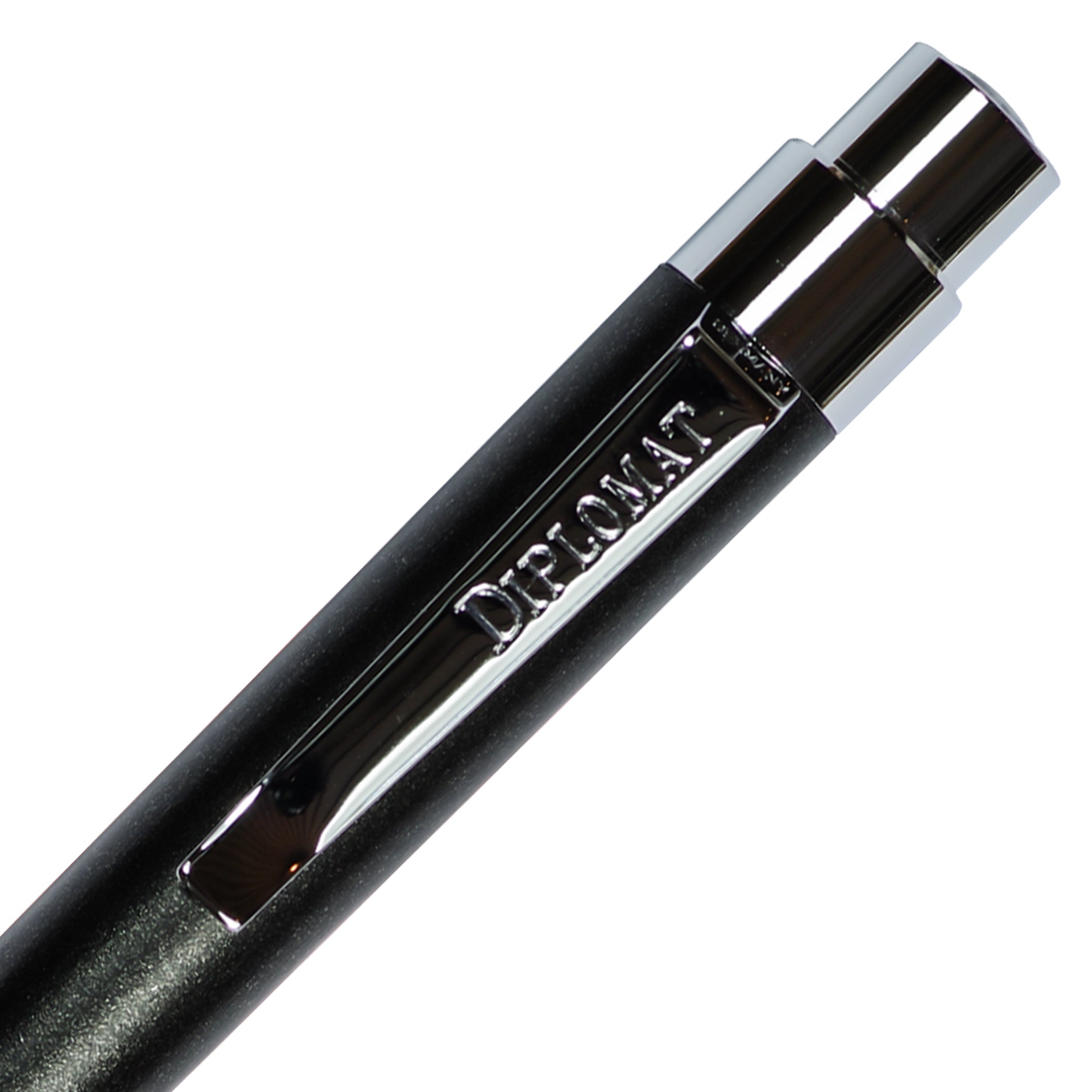 Diplomat Magnum Crow Black Ballpoint Pen