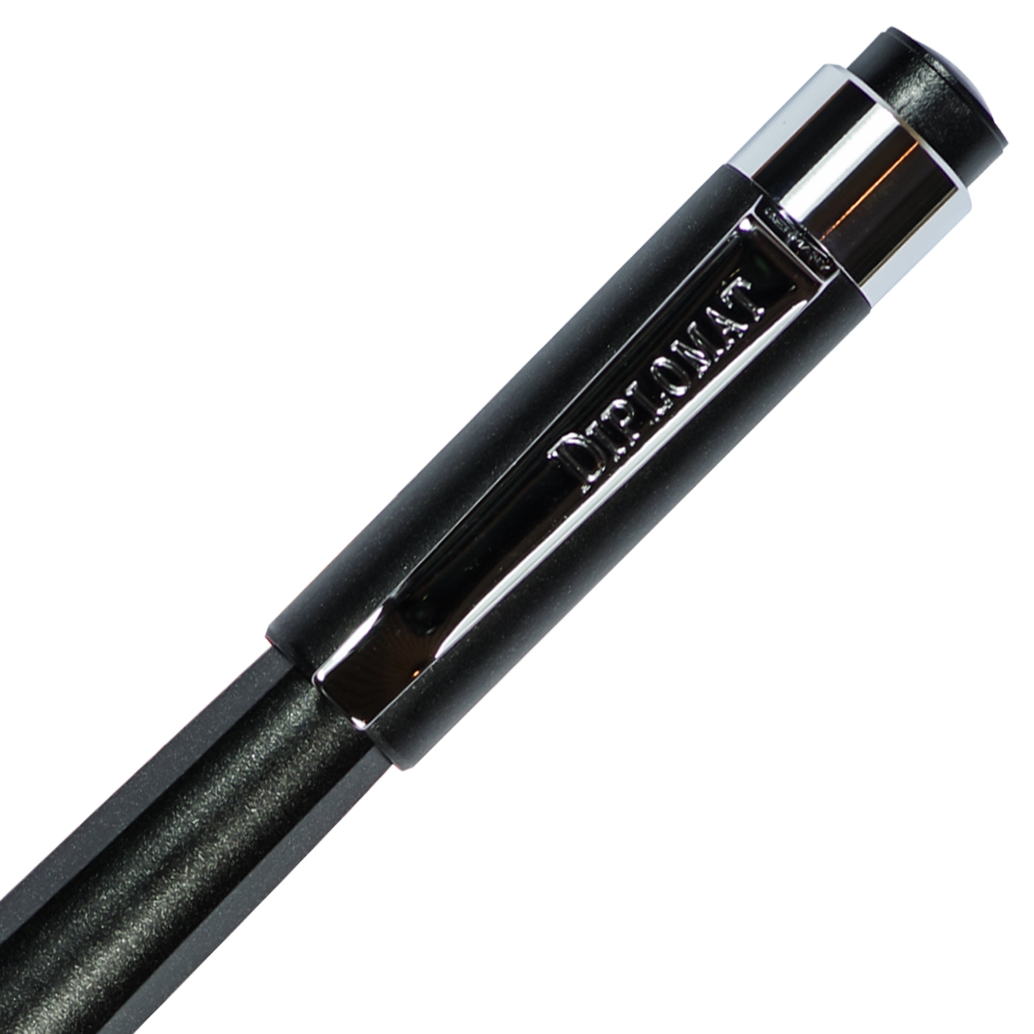Diplomat Magnum Crow Black Fountain Pen