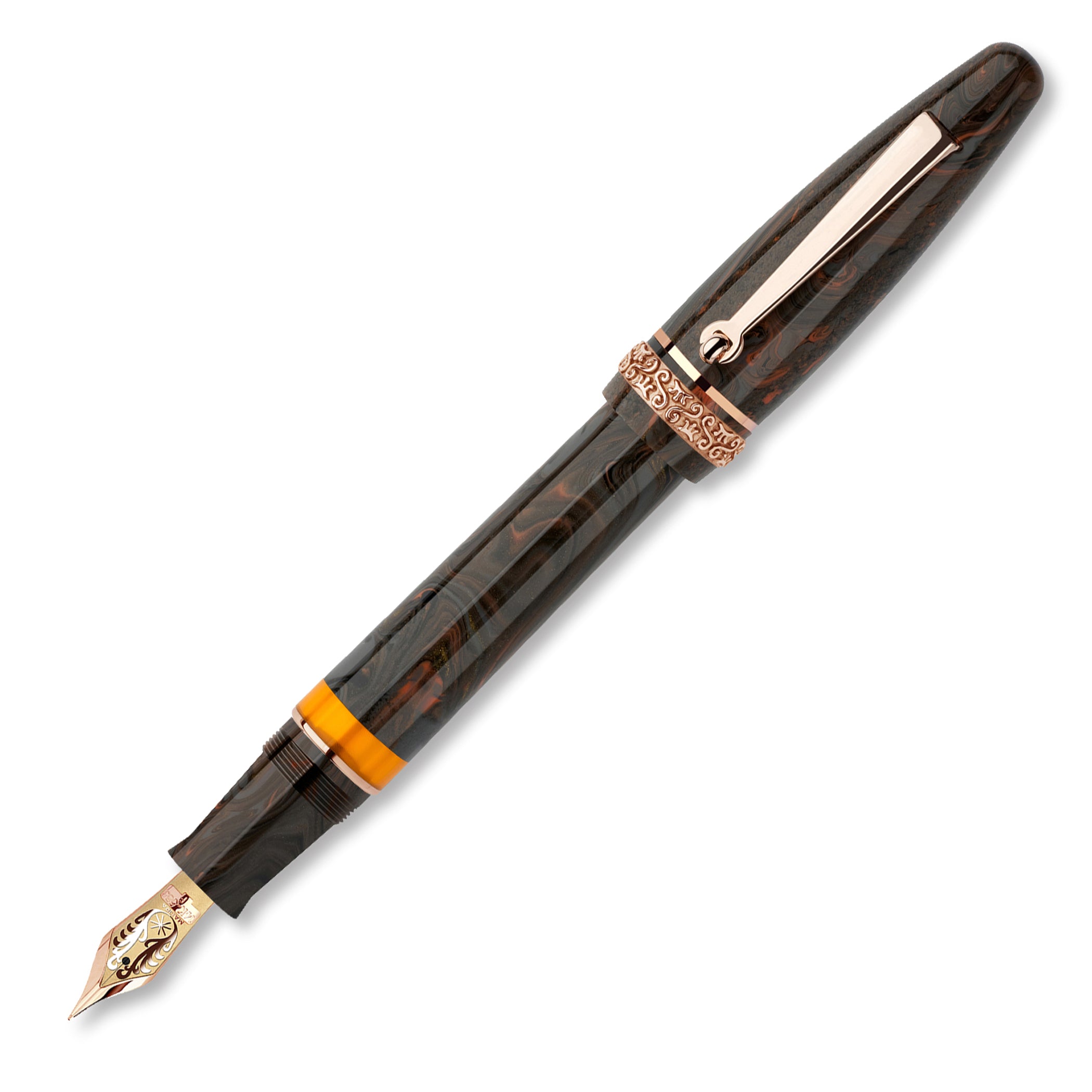 Maiora Ultra Ogiva 2.0 Earth/Rosegold Fountain Pen