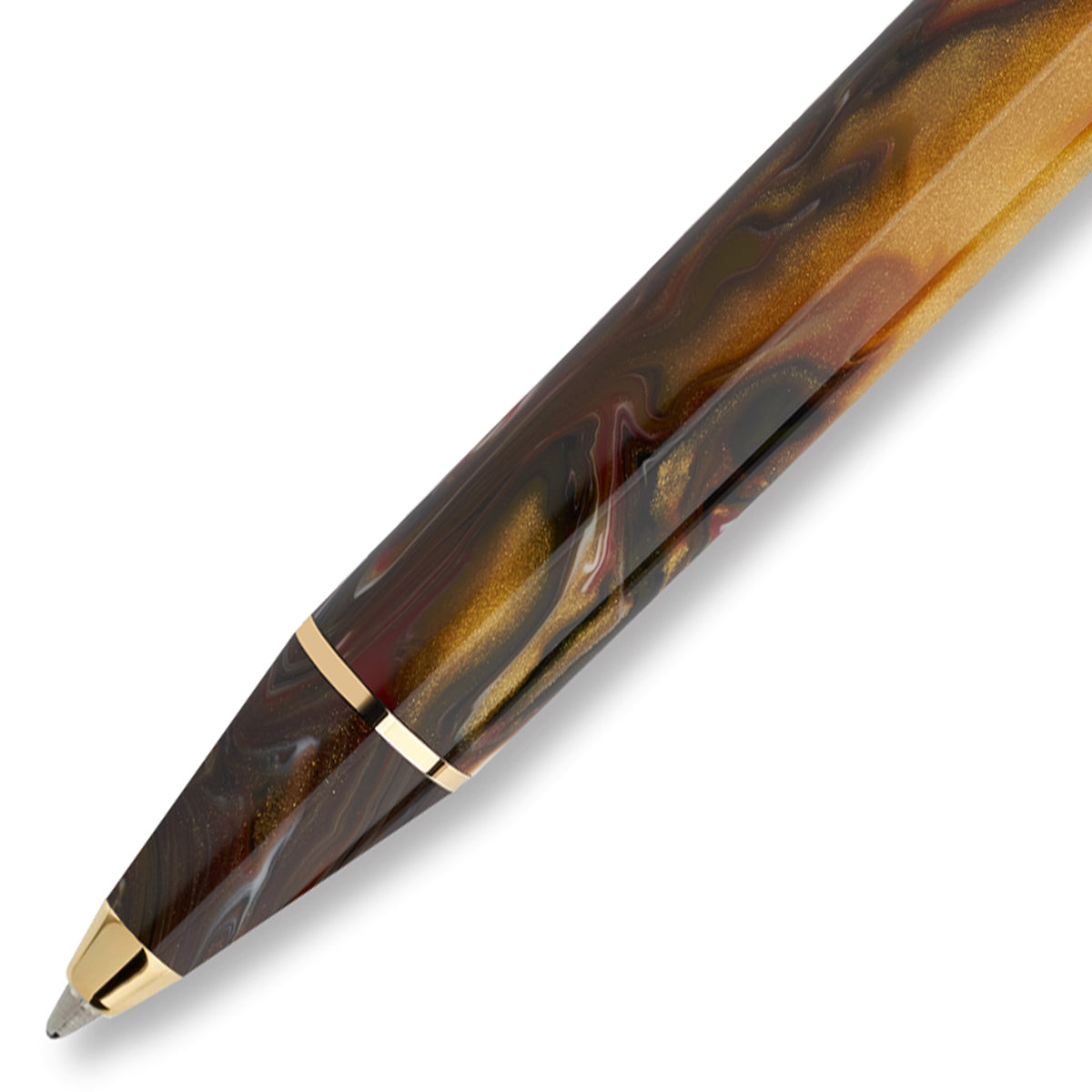 Maiora Ultra Ogiva Golden Age 2.0 Fire Gold Ballpoint Pen