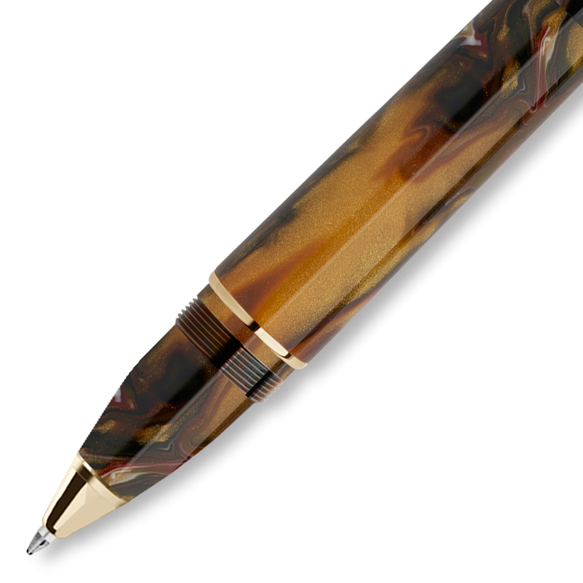 Maiora Ultra Ogiva Golden Age 2.0 Fire Gold Rollerball Pen
