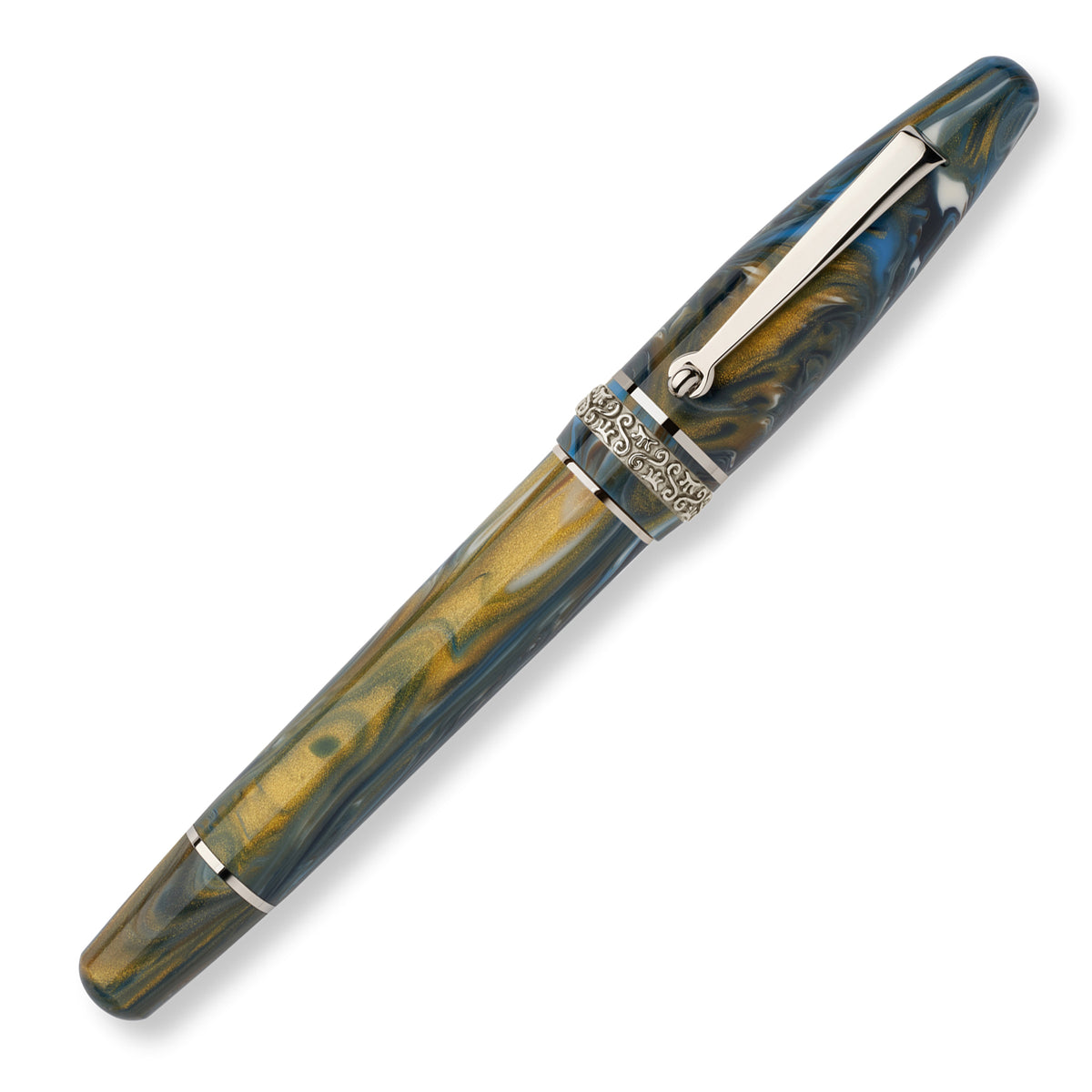Maiora Ultra Ogiva Golden Age 2.0 Wind Palladium Rollerball Pen