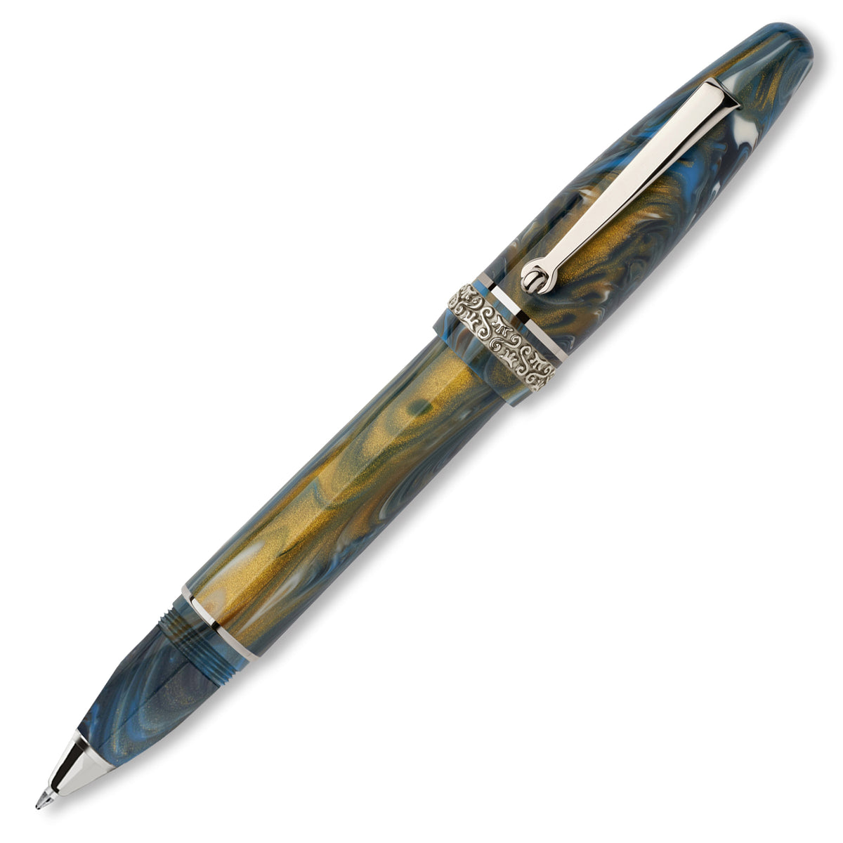 Maiora Ultra Ogiva Golden Age 2.0 Wind Palladium Rollerball Pen