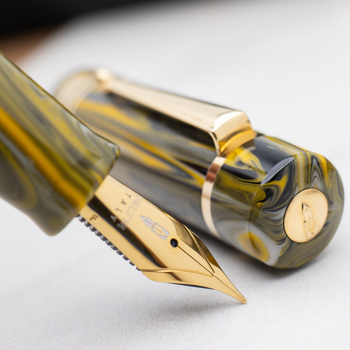 Delta Neo Gallery Marigold Numbered Fountain Pen