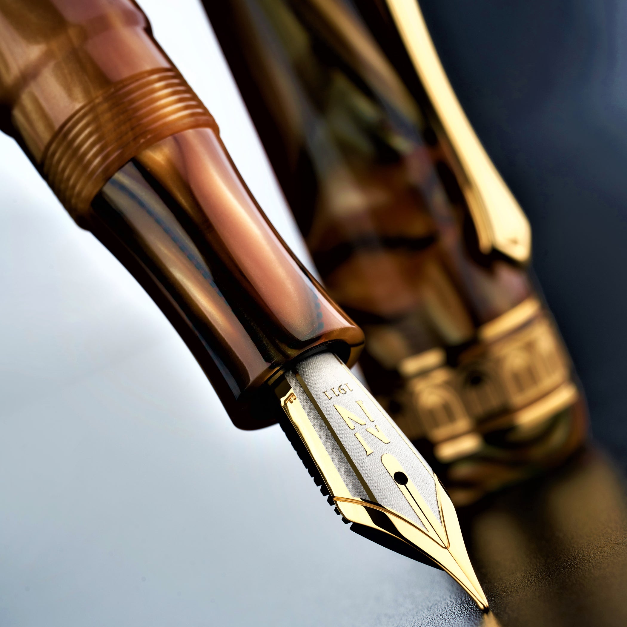 Nettuno N-E 2.0 Anemone(Orange) Fountain Pen