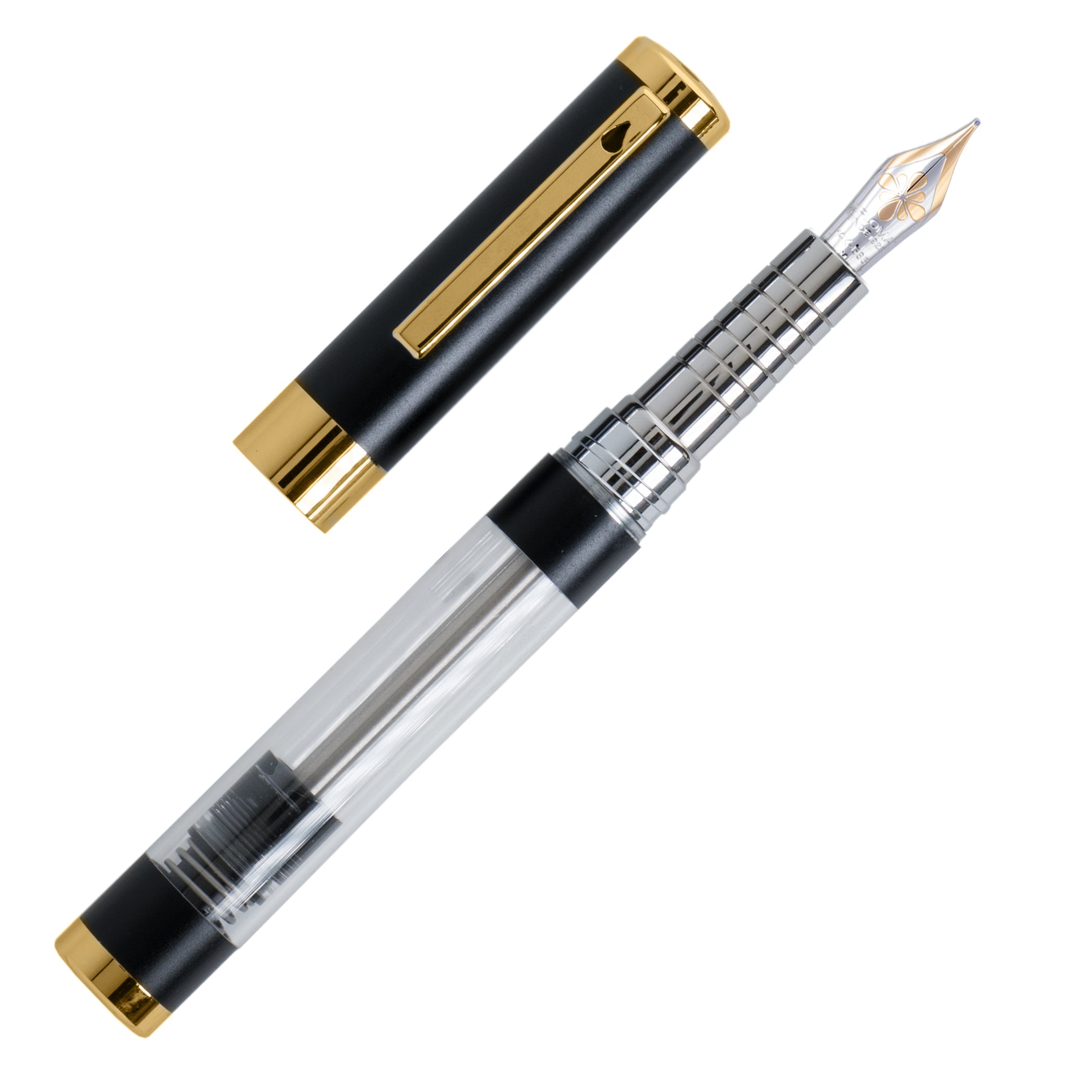 Diplomat Nexus Demo Black Gold Numbered Edition Fountain Pen 14kt Nib