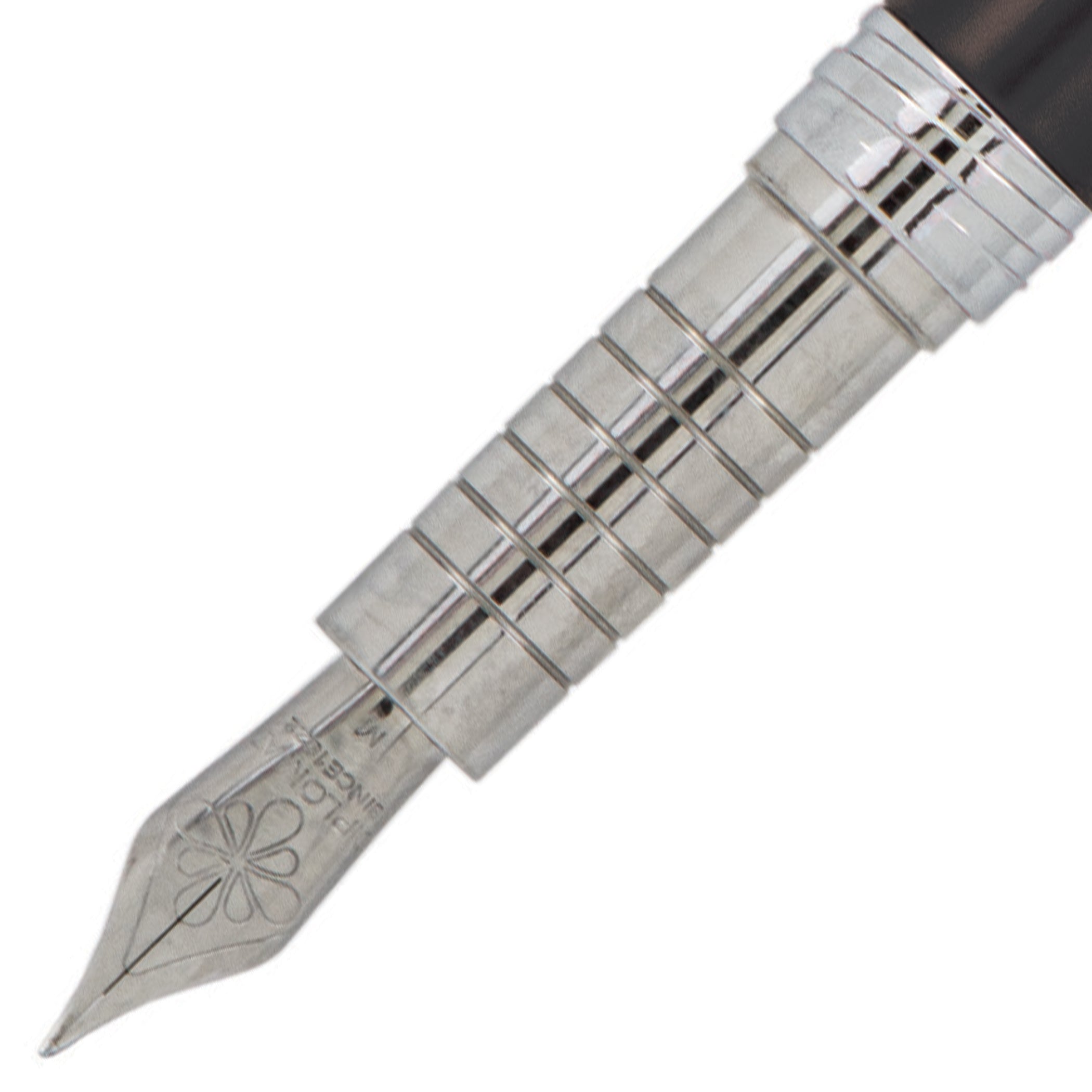 Diplomat Nexus Black Chrome Fountain Pen