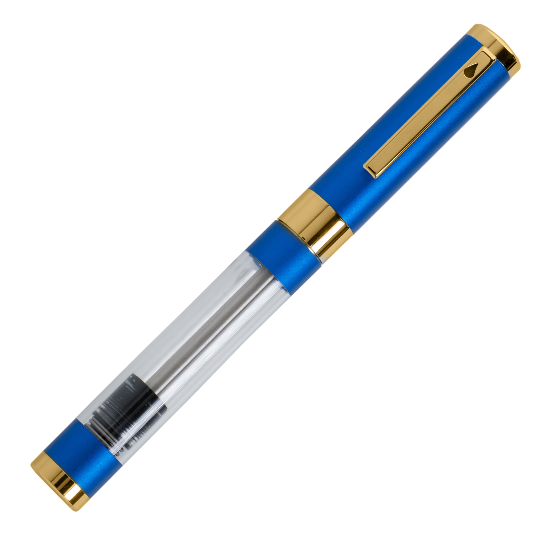 Diplomat Nexus Demo Blue Gold Numbered Edition Fountain Pen 14kt Nib