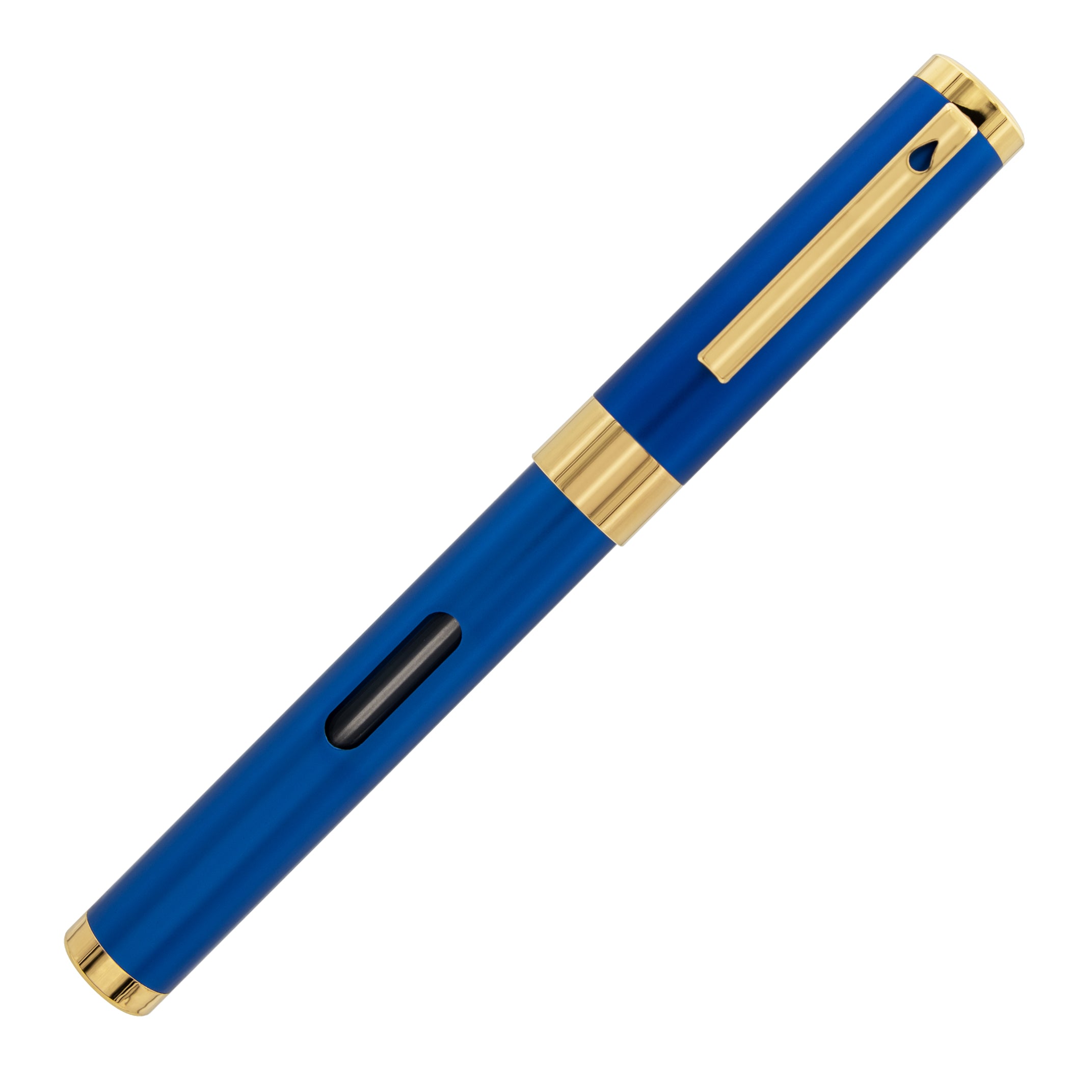 Diplomat Nexus Blue Gold Fountain Pen 14kt Nib