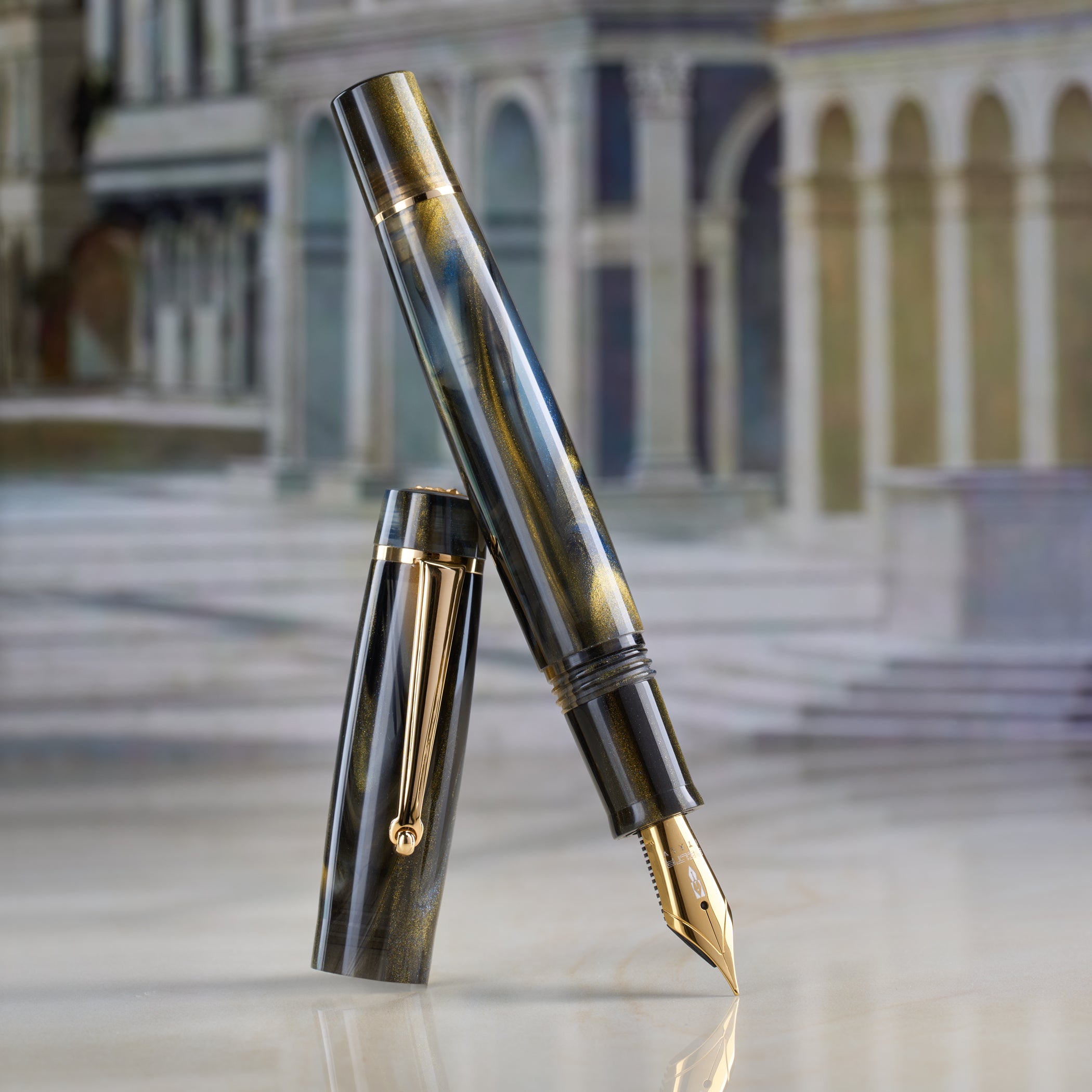 Delta Signs of The Time Renaissance Numbered Fountain Pen