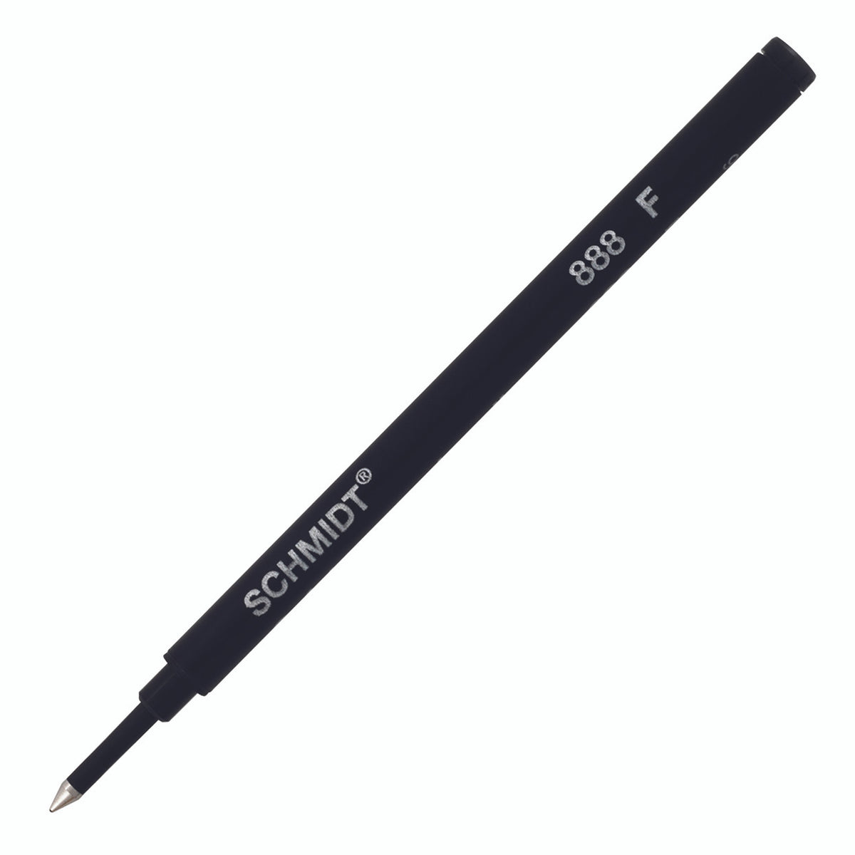 Schmidt® 888 Safety Ceramic Rollerball Refill, Fine Point 0.6mm Plastic Tube, 2pk