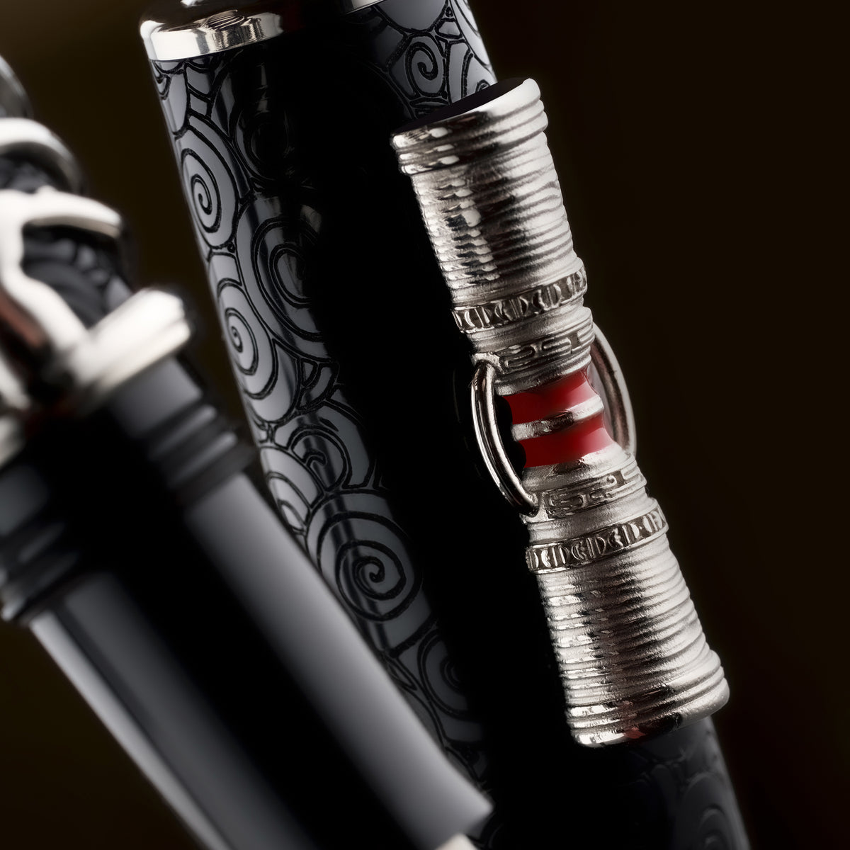 Delta Indigenous People Simbu Rollerball Pen Black Limited Edition(388)