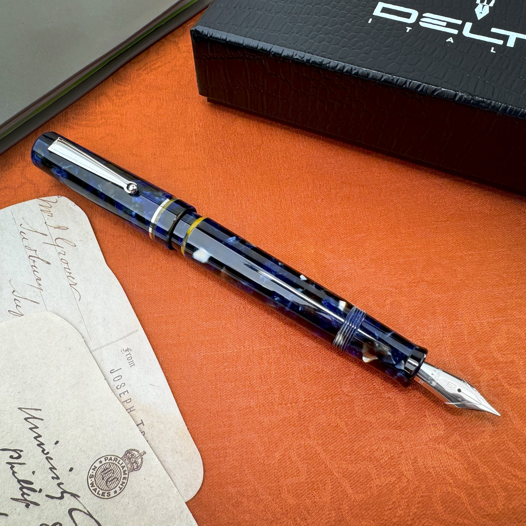 Delta Spaccanapoli Fountain Pen Filomarino(Blue)
