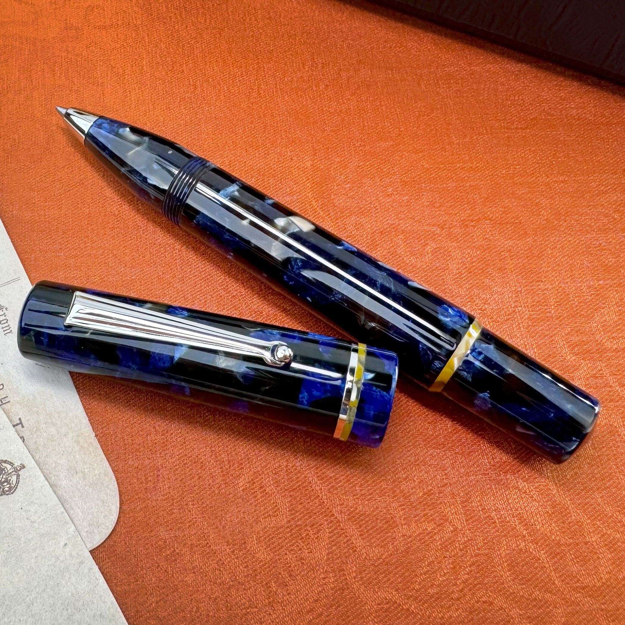 Delta Spaccanapoli Rollerball Pen Filomarino(Blue)