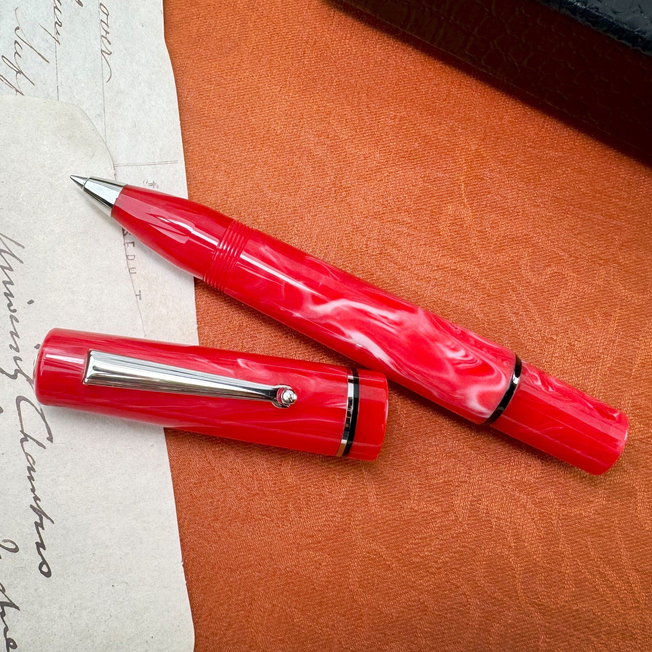 Delta Spaccanapoli Rollerball Pen Arcivescovile(Red)