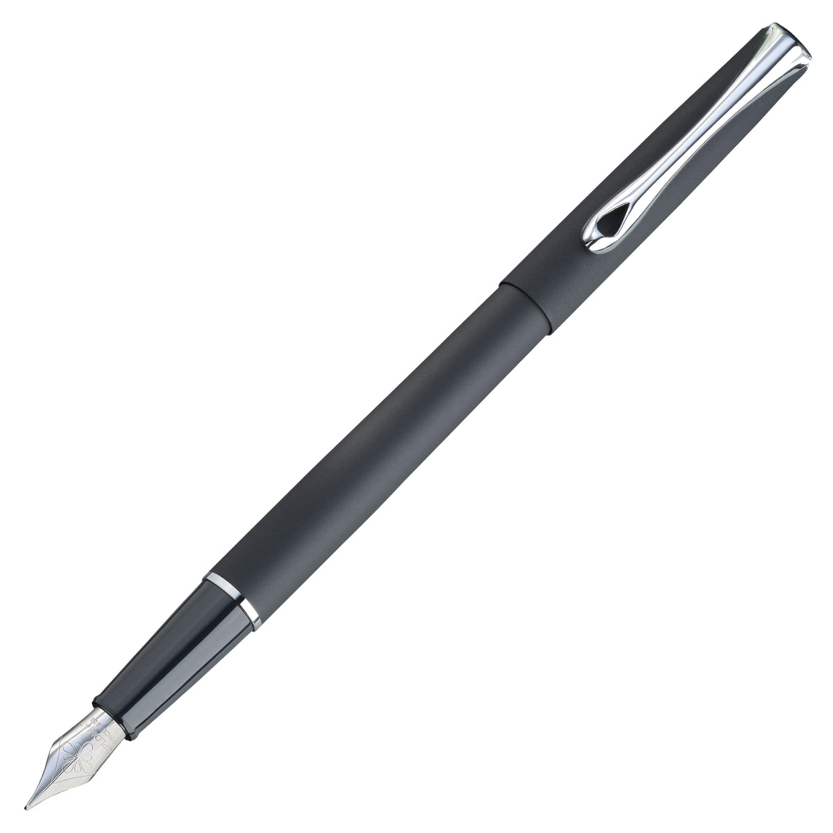 Diplomat Traveller Lapis Black Fountain Pen