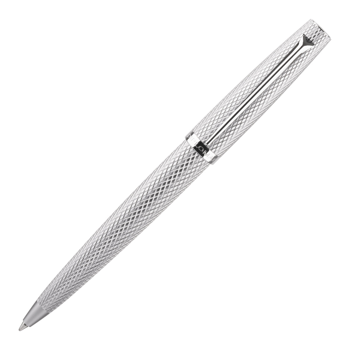 Diplomat Viper Silver Guilloche Ballpoint Pen