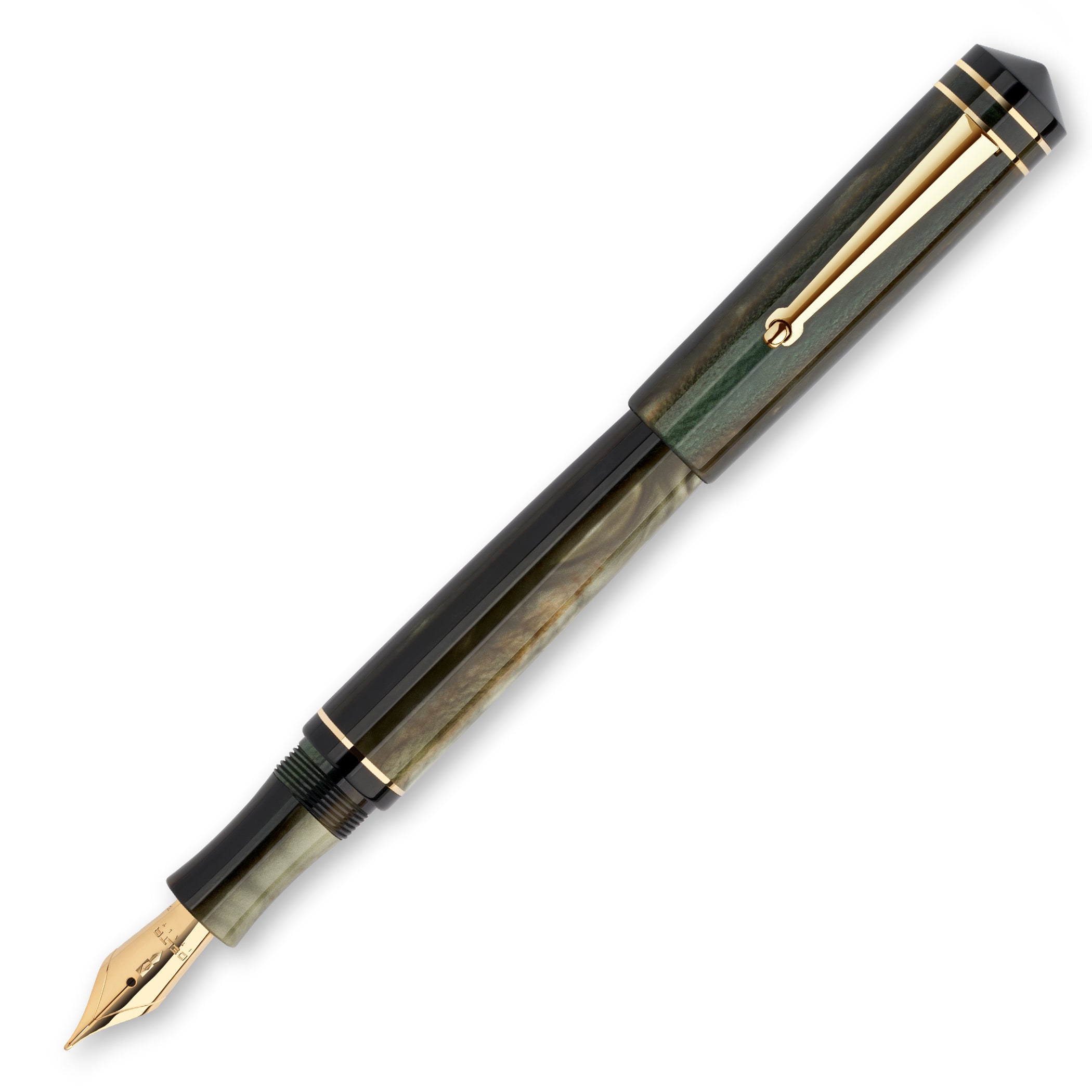 Delta Write Balance Green Fountain Pen
