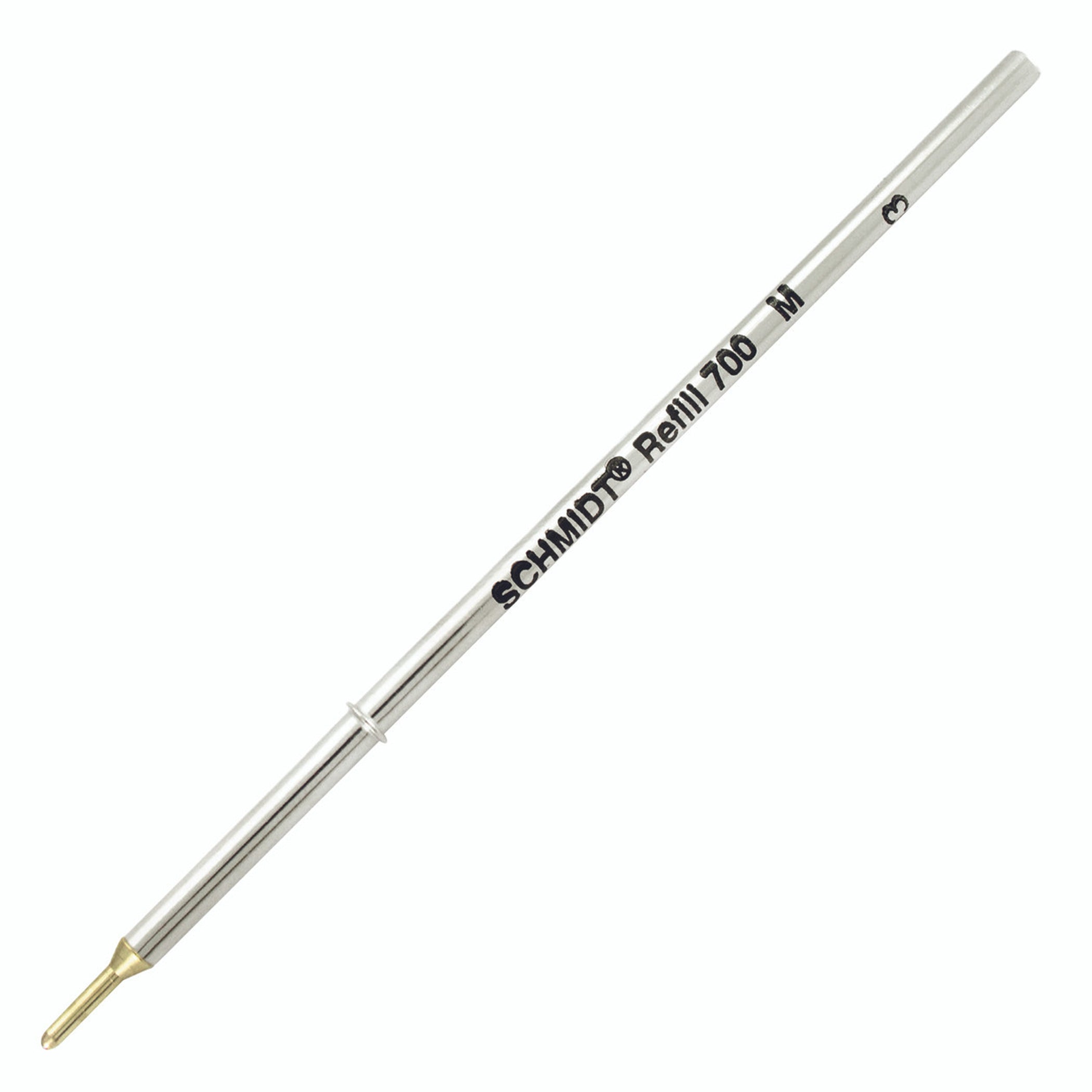 Schmidt® 700 A3 Ballpoint Refill To Fit European Early Model Pens, Italian Made Aurora Flat Ballpen, Medium Point , 2pk